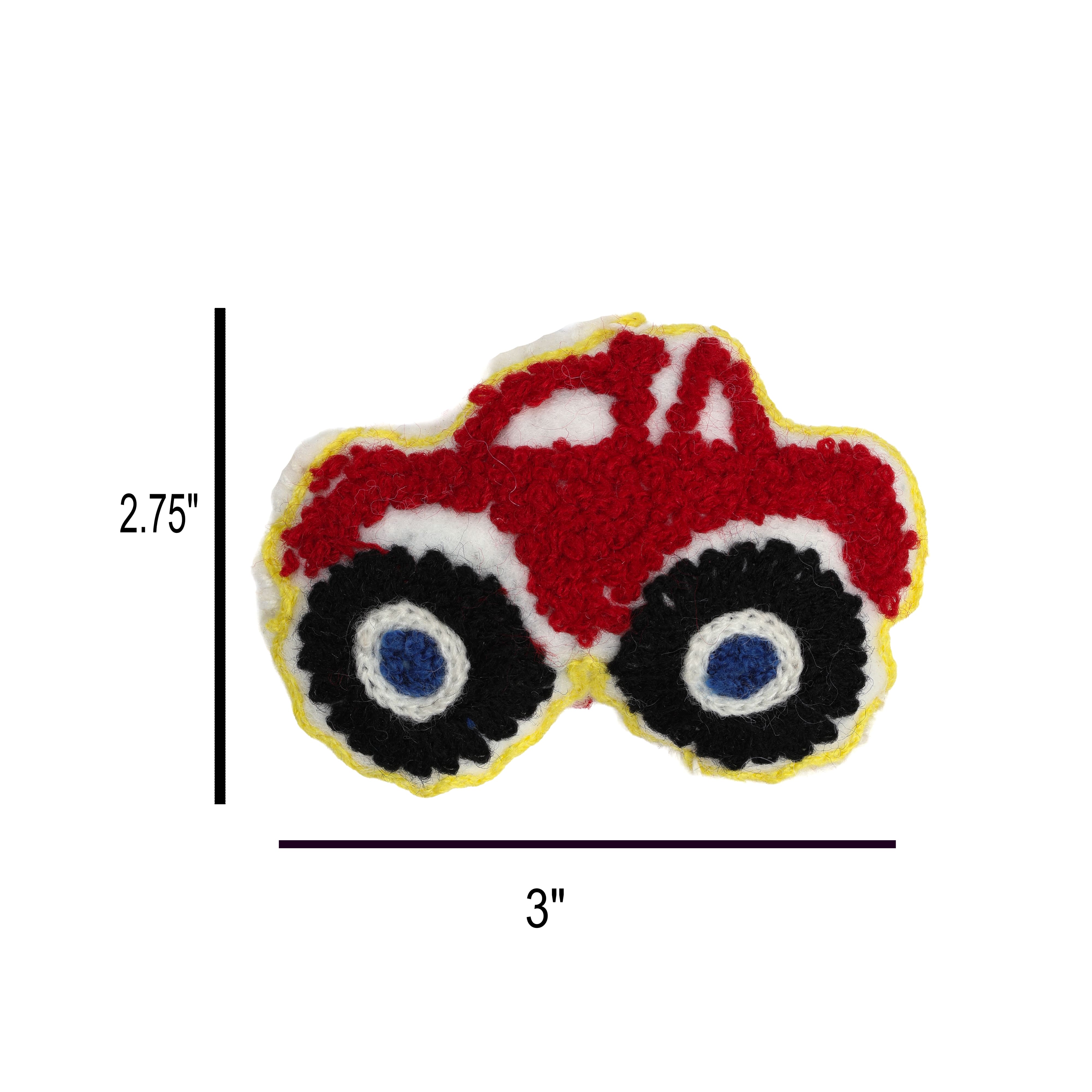 Red Truck Filled Patch Embellishment by Celebrate It™