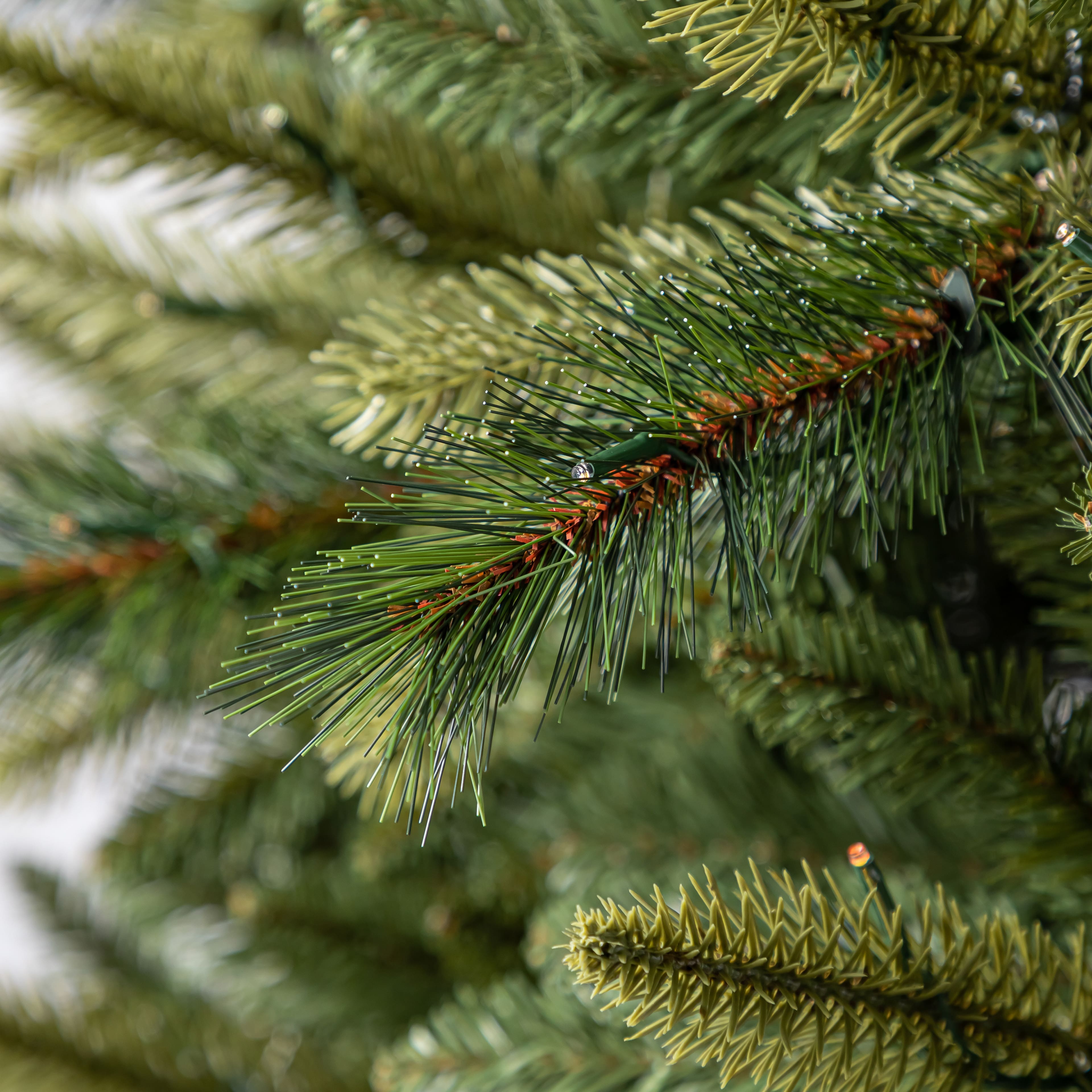 7.5ft. Pre-Lit Glendale Spruce Artificial Christmas Tree, LumaDazzle™ Color Changing LED Lights by Ashland®