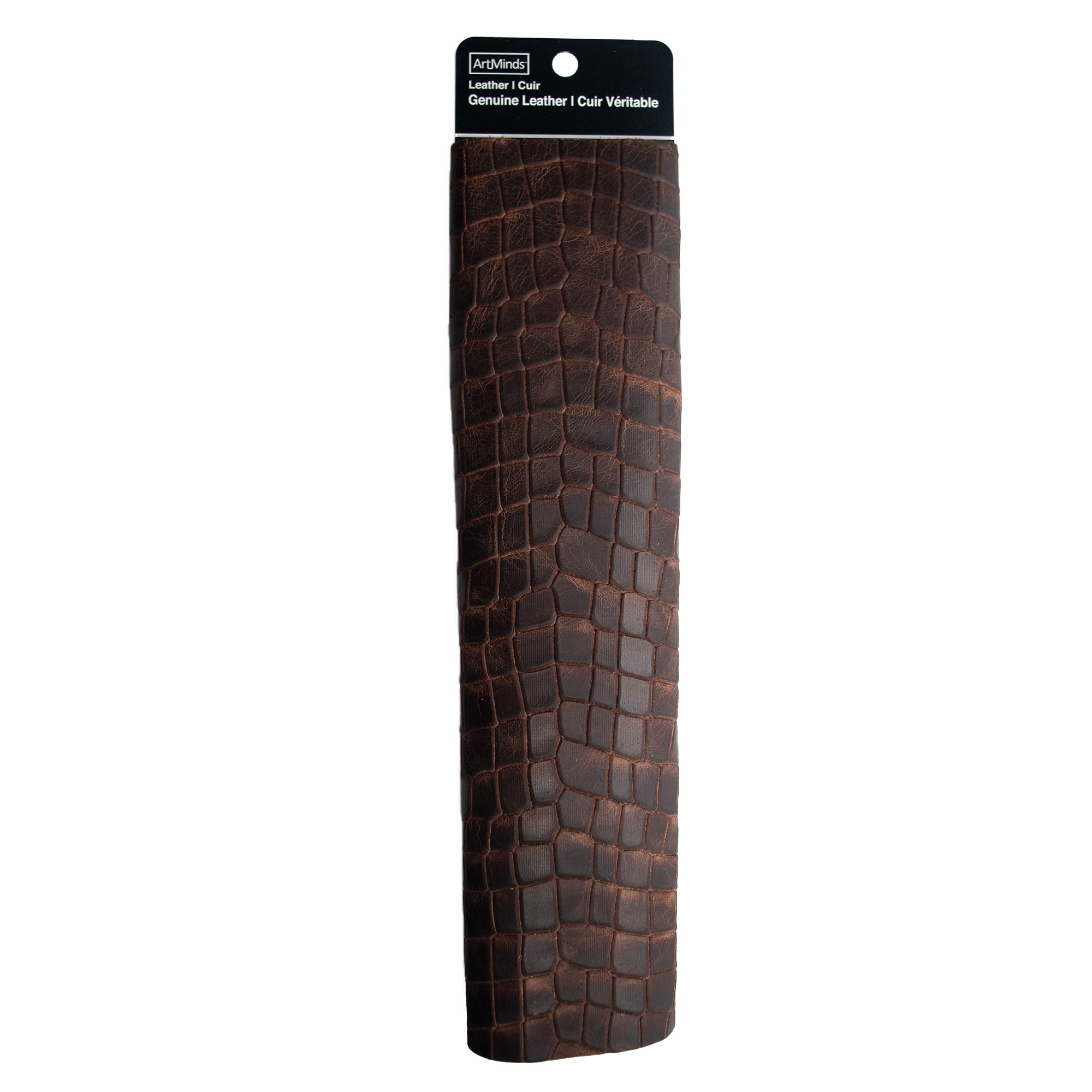Brown Dragon Grain Leather Trim by ArtMinds™