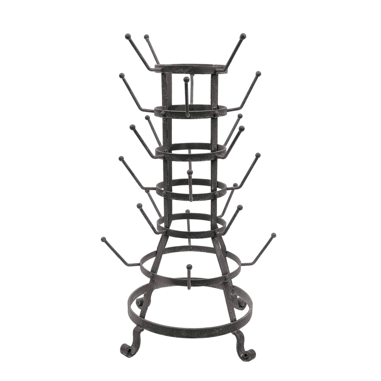 Hello Honey® 24 Hook Metal Bottle & Mug Holder