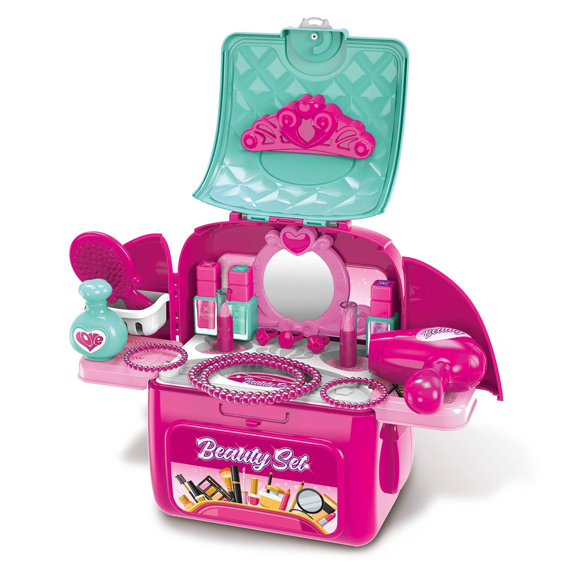 Kid Galaxy® On the Go Backpack Pretend Vanity Play Set
