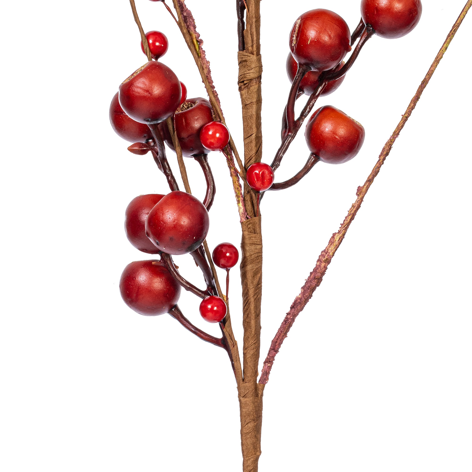 Vickerman 31" Dark Red Artificial Berry Sprays, 3ct.