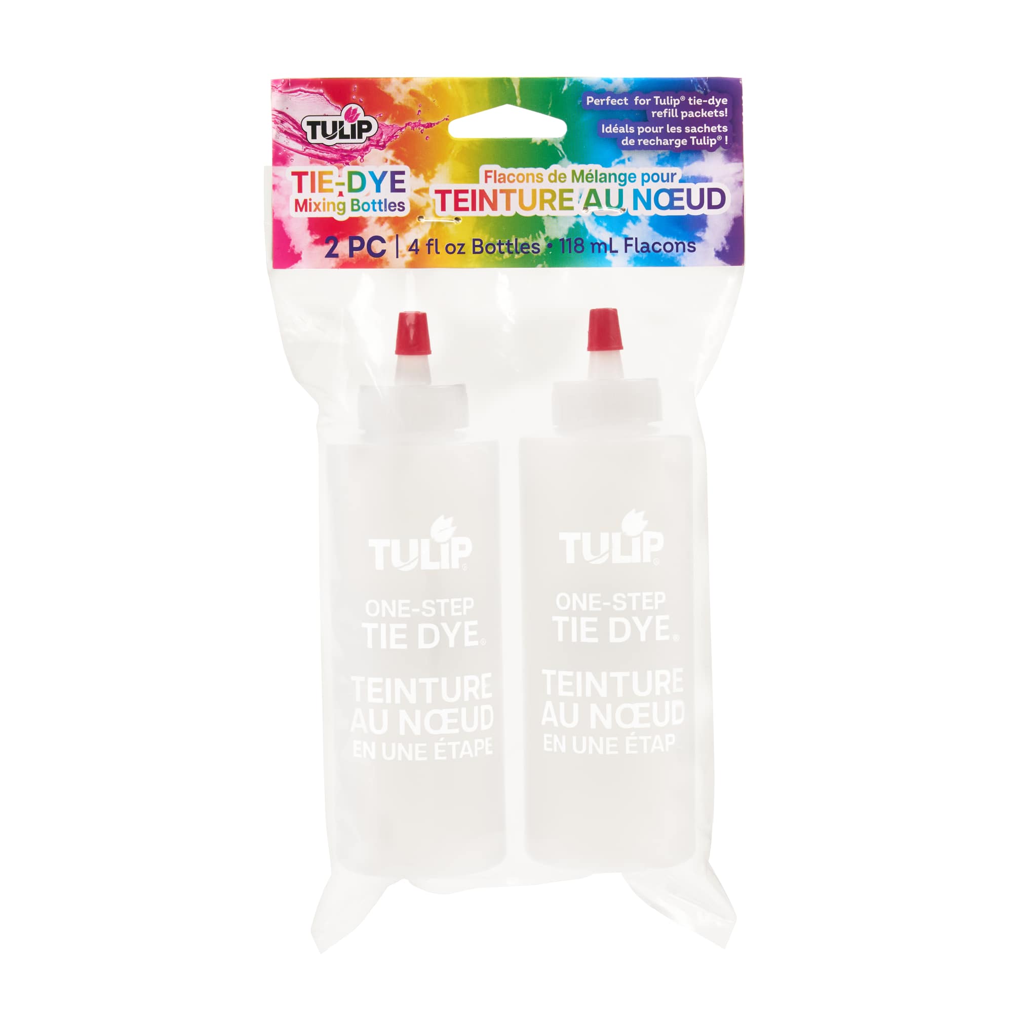 Tulip® 4oz. Tie-Dye Mixing Bottles, 2ct.