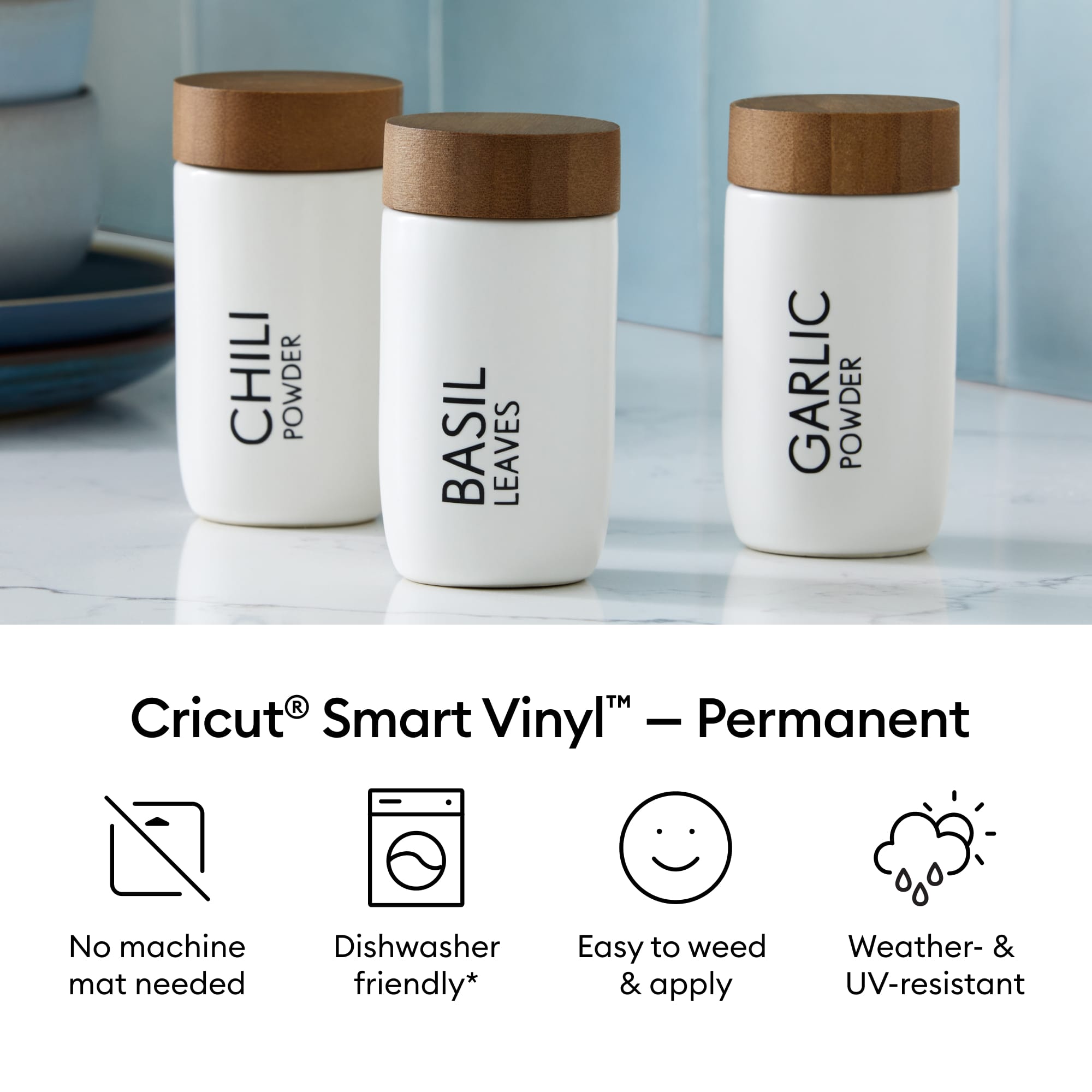 Cricut® Smart Vinyl™ Matless Permanent Vinyl Marina Sampler