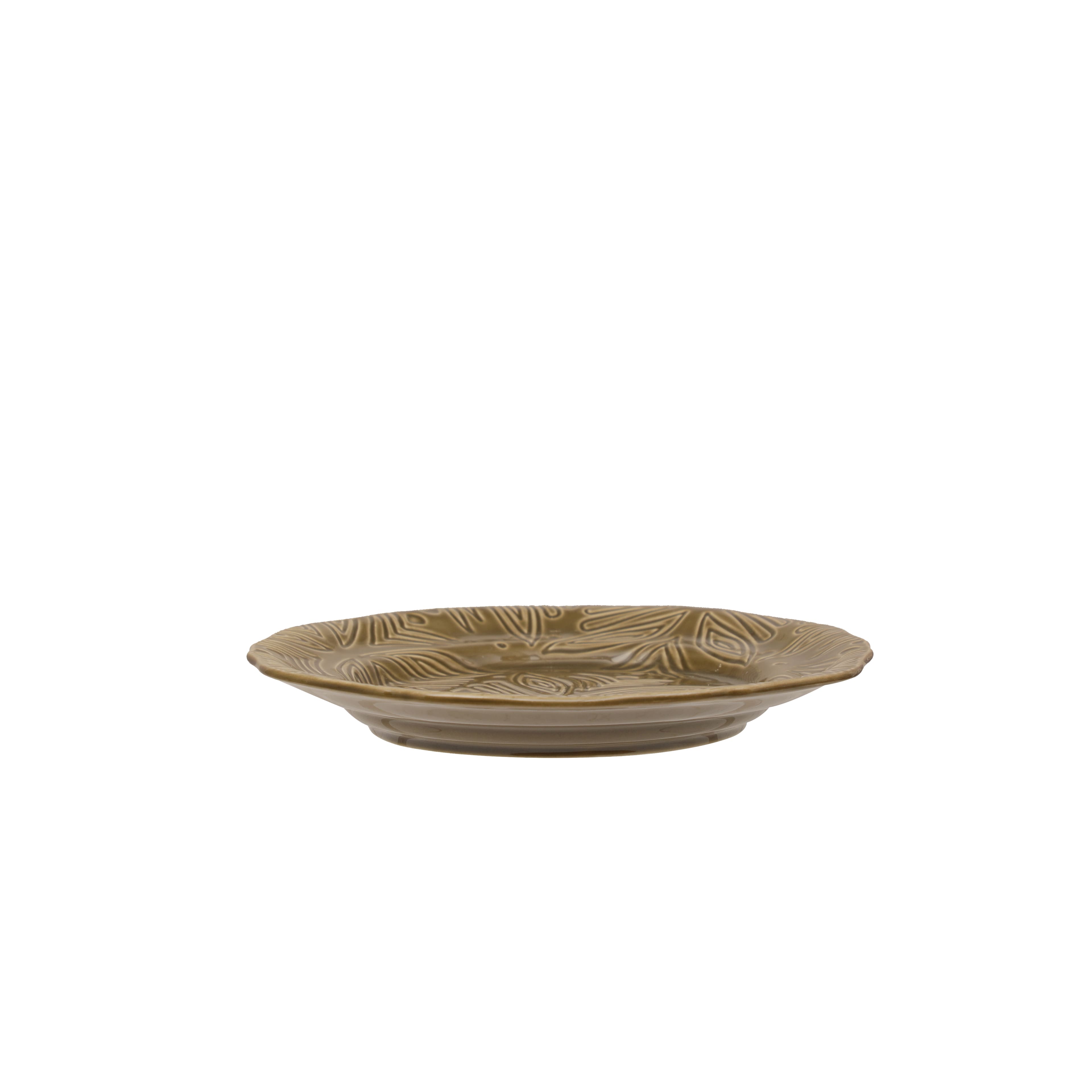 8" Green Ceramic Plate by Ashland®