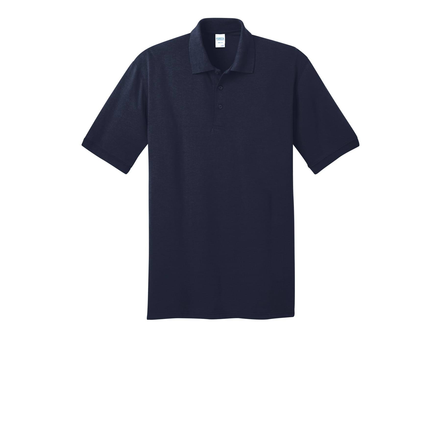 Port & Company® Neutrals Core Blend Jersey Knit Polo