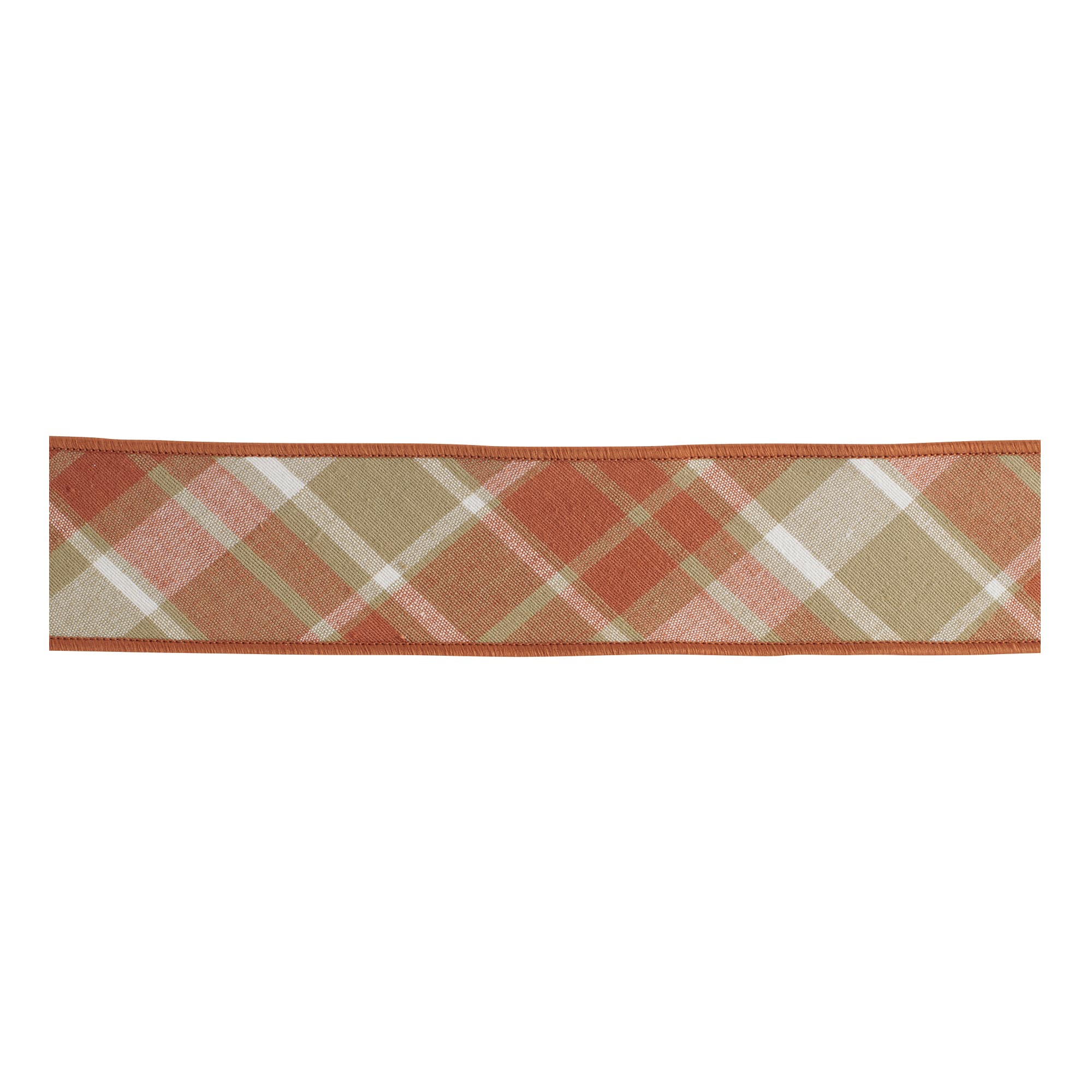 Melrose 2.5" x 5yd. Classic Plaid Wired Cotton Ribbon