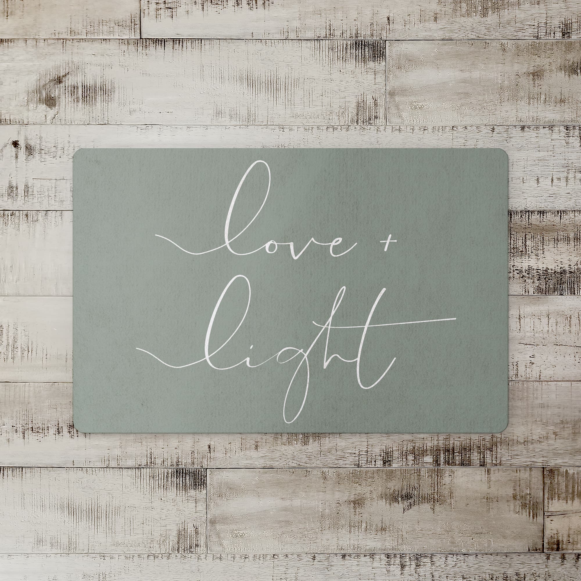 Love And Light 18" x 27" Floor Mat