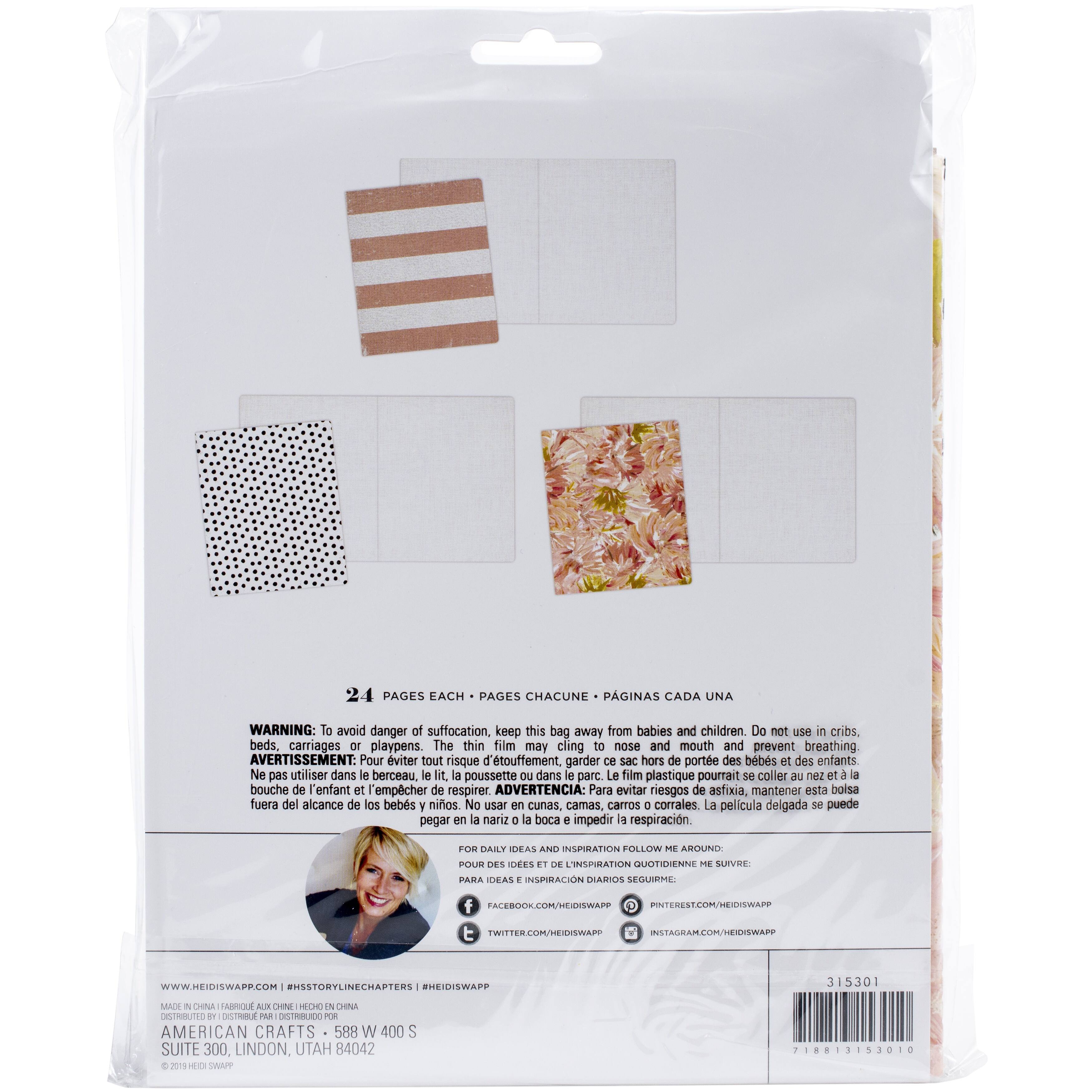 Heidi Swapp® Storyline Chapters The Scrapbooker Insert Book Set