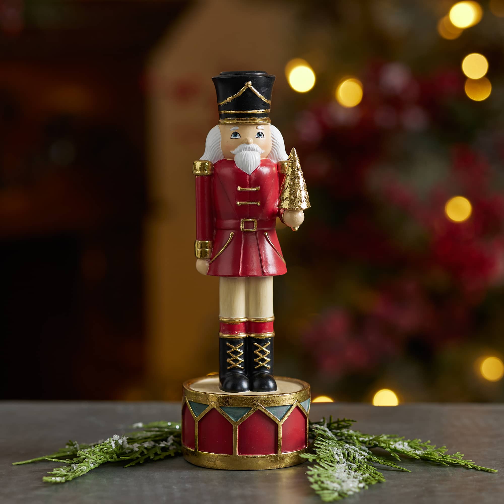 Melrose Nutcracker Soldier Candle Holders, 2ct.