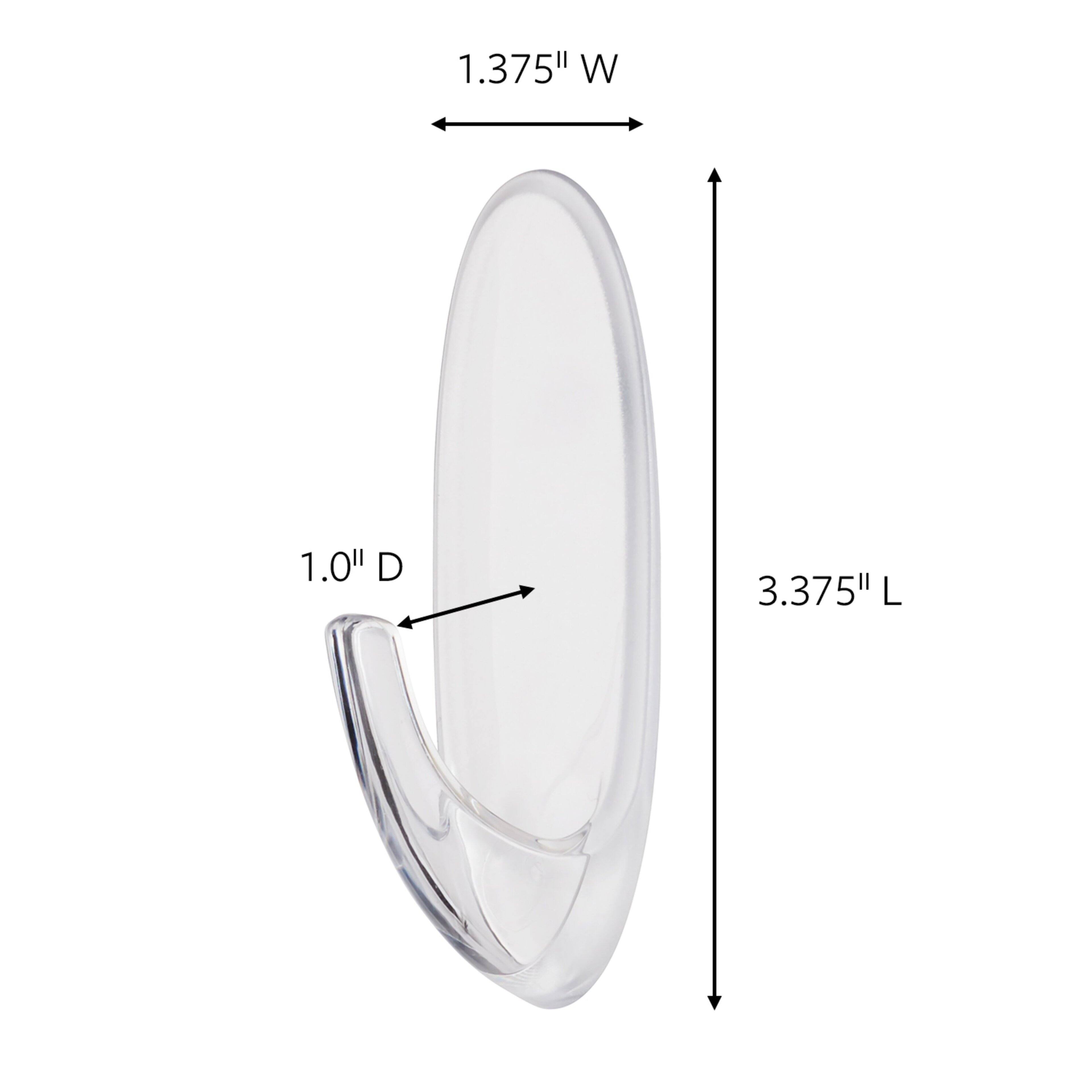 3M Command™ Outdoor Window Hook with Clear Strips