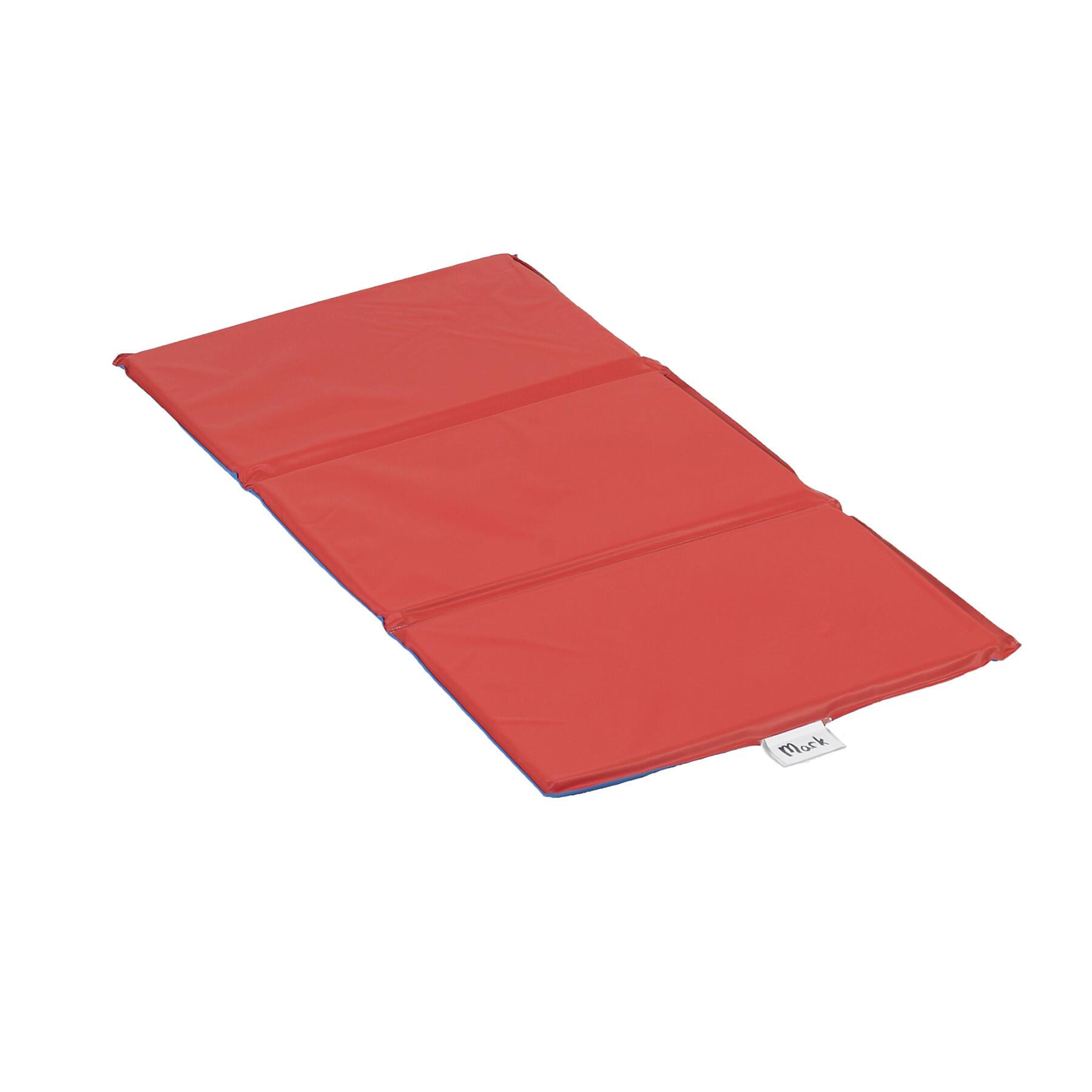 Children's Factory Red & Blue Infection Control 3 Section Folding Rest Mat By Childrens Factory in Red/Blue | Small | Michaels®