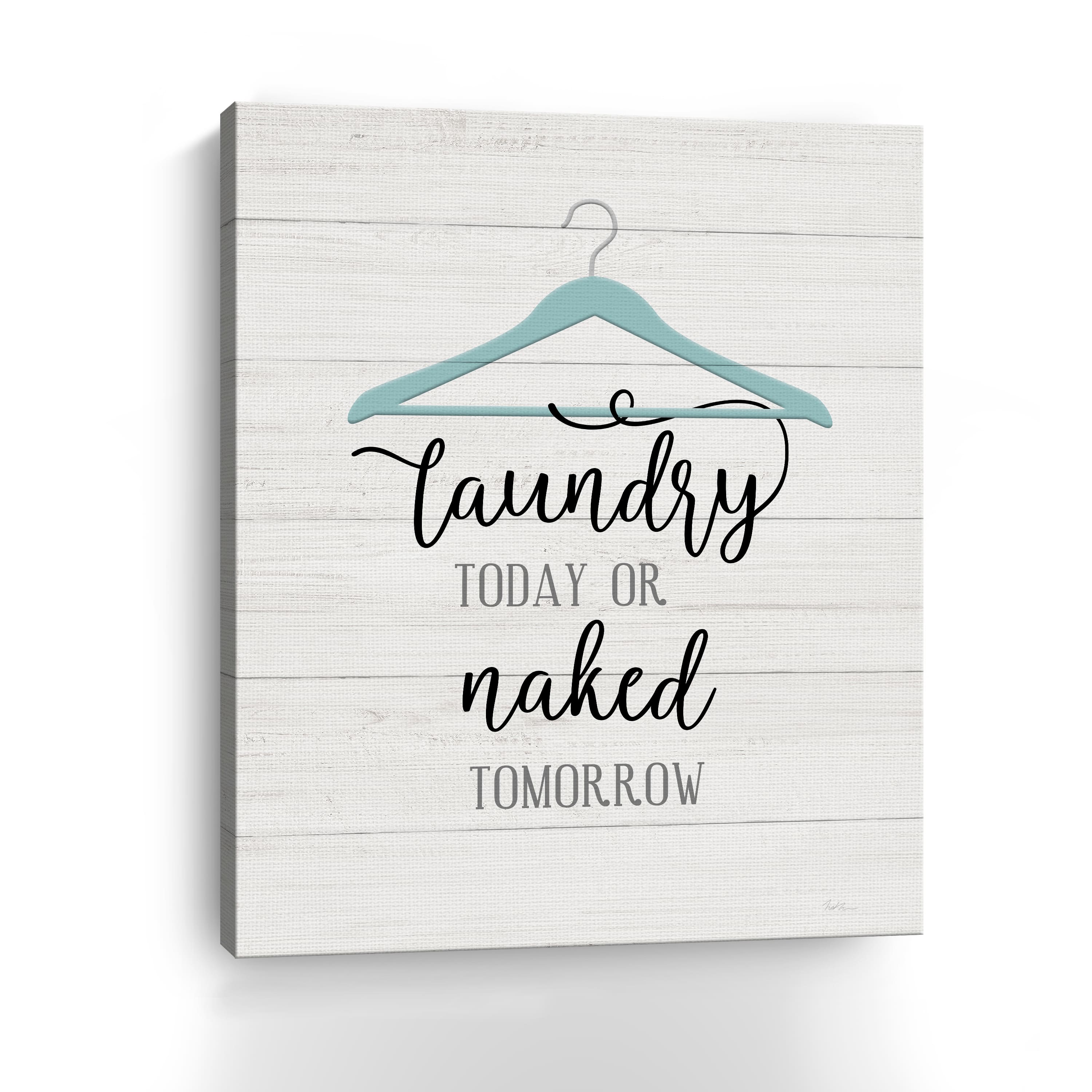 Naked Tomorrow Canvas Giclee