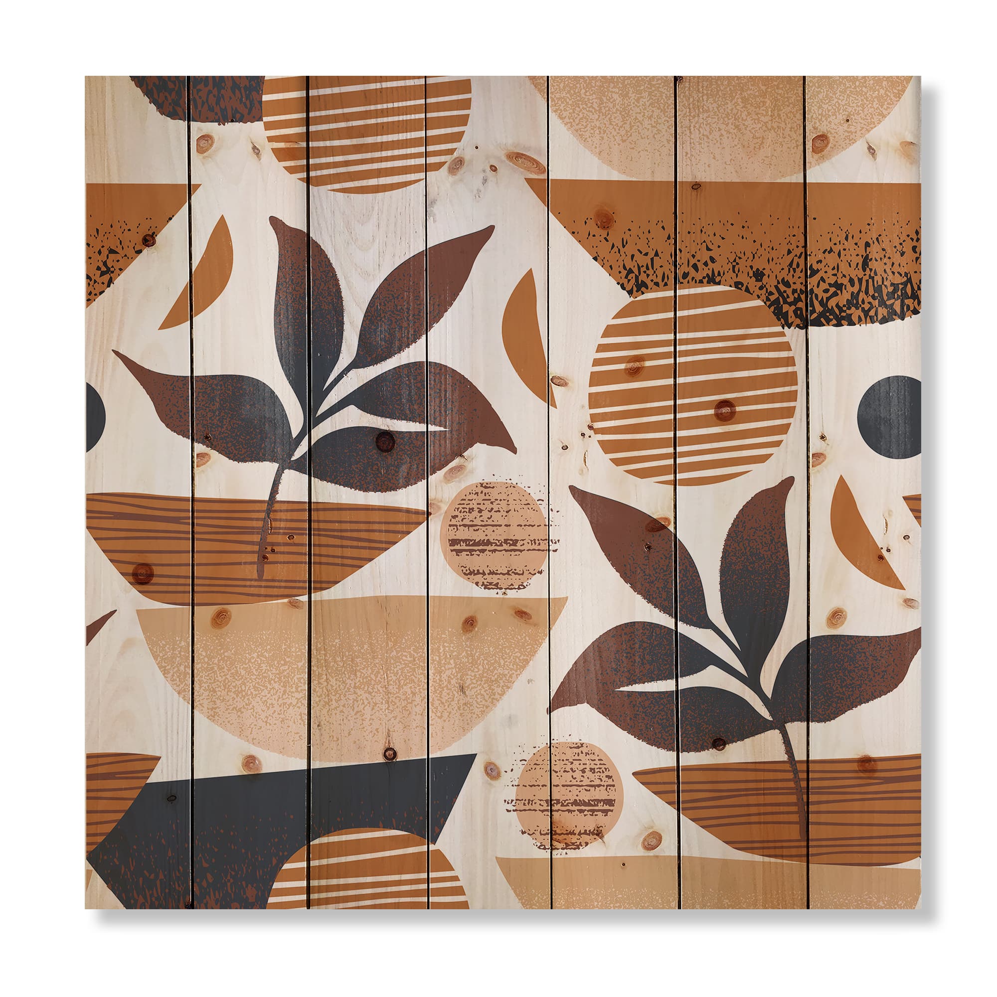 Designart - Tropical Leaf Silhouettes and Shapes I