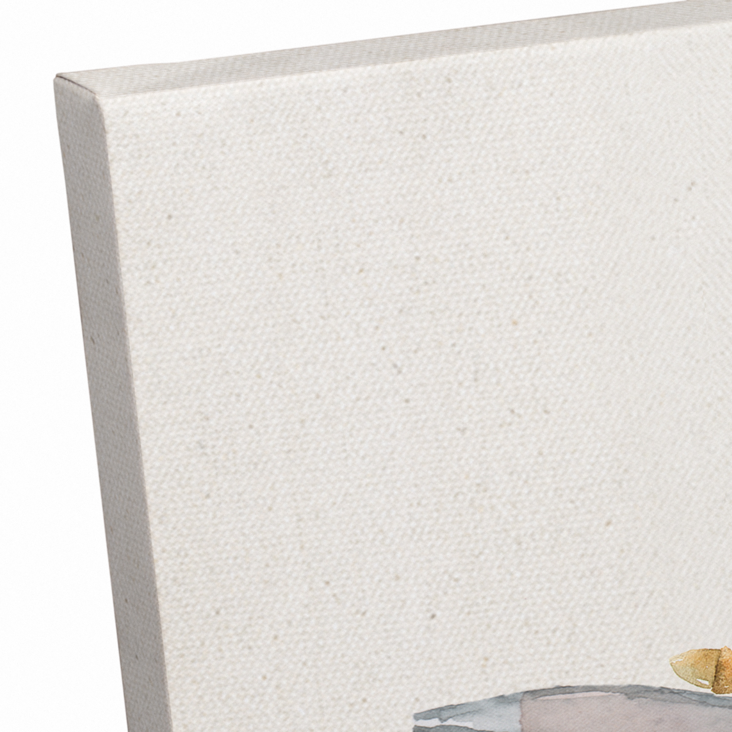 Autumn Cow Canvas Wall Art