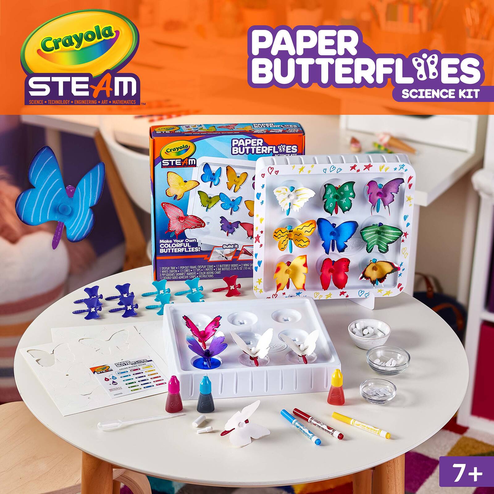 Crayola® STEAM Paper Butterflies Science Kit