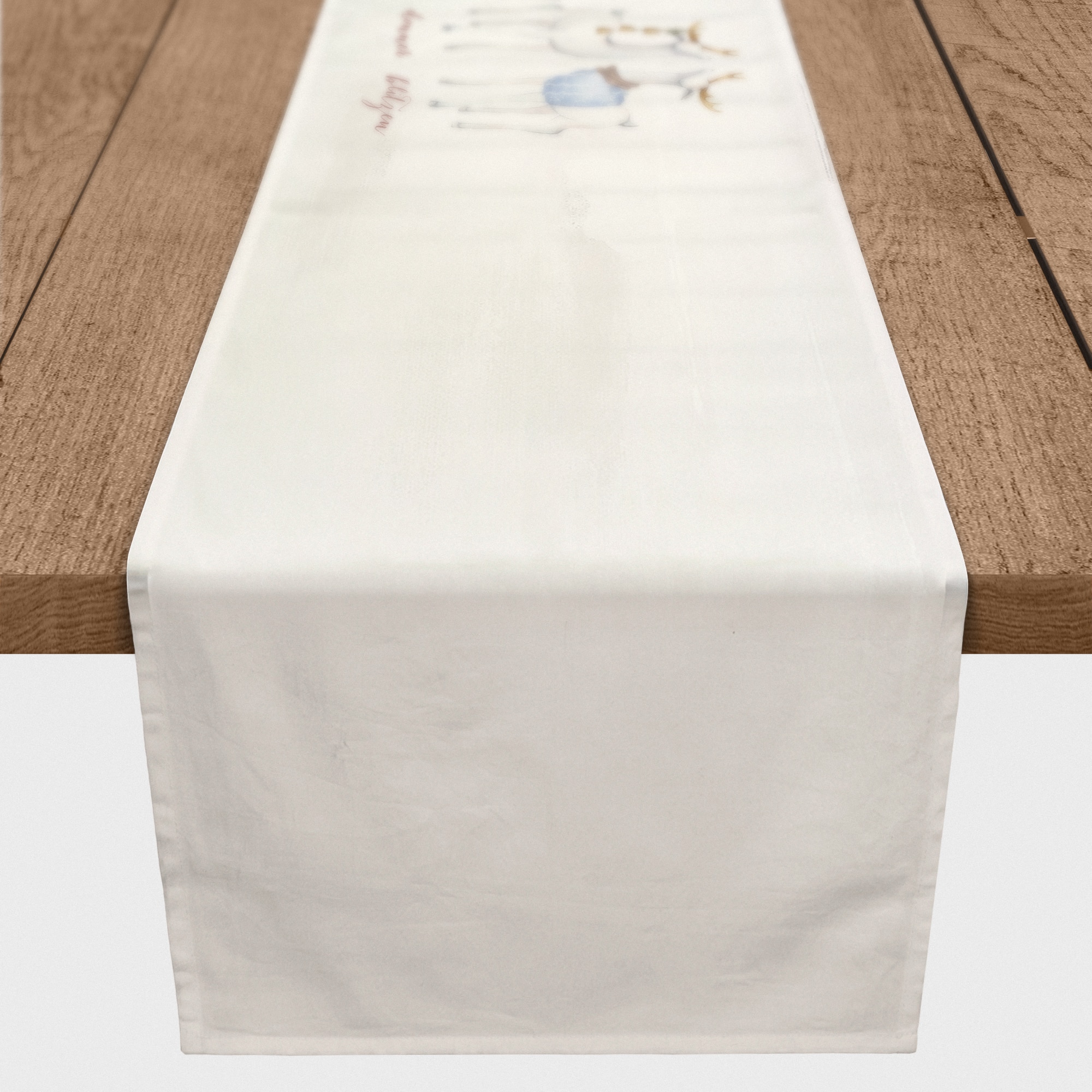 Reindeer Lineup 16" x 72" Cotton Twill Runner