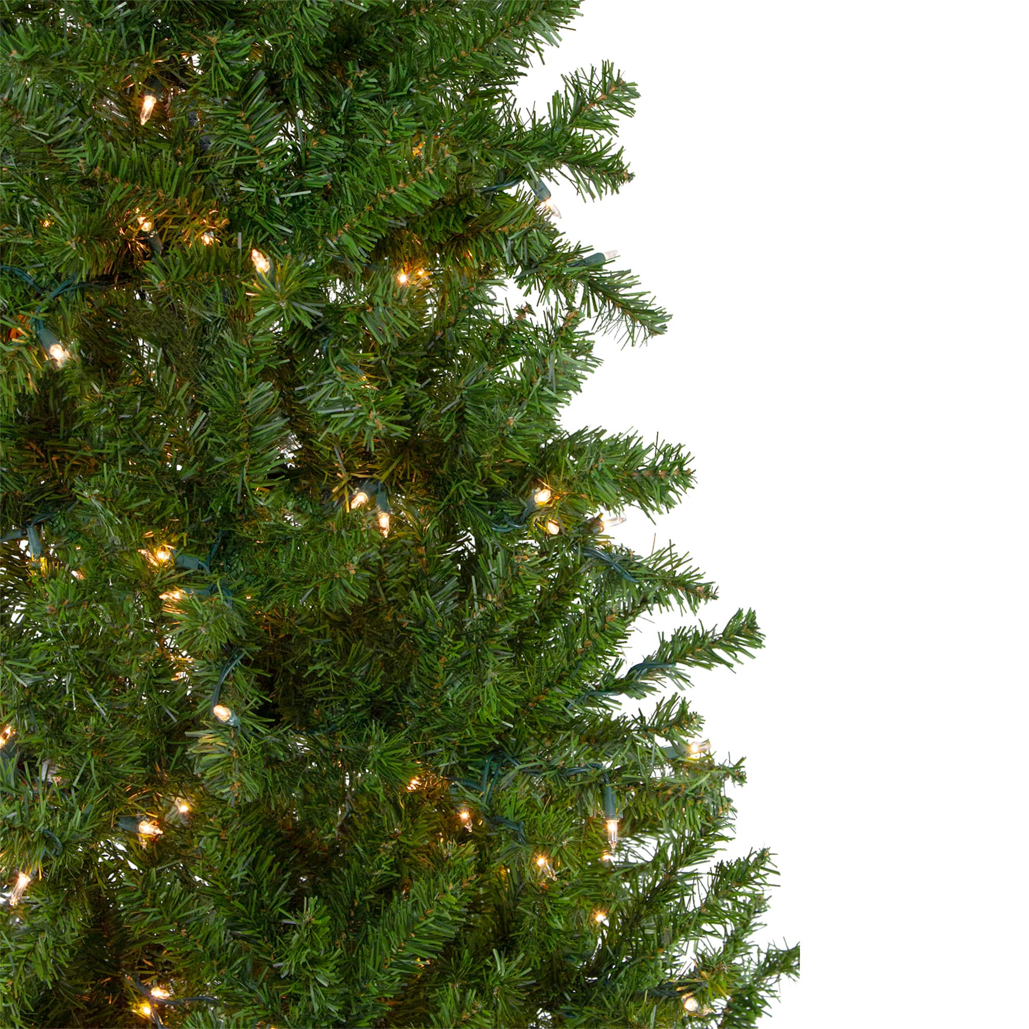 7.5ft. Pre-Lit Canadian Pine Artificial Christmas Tree, Clear Lights
