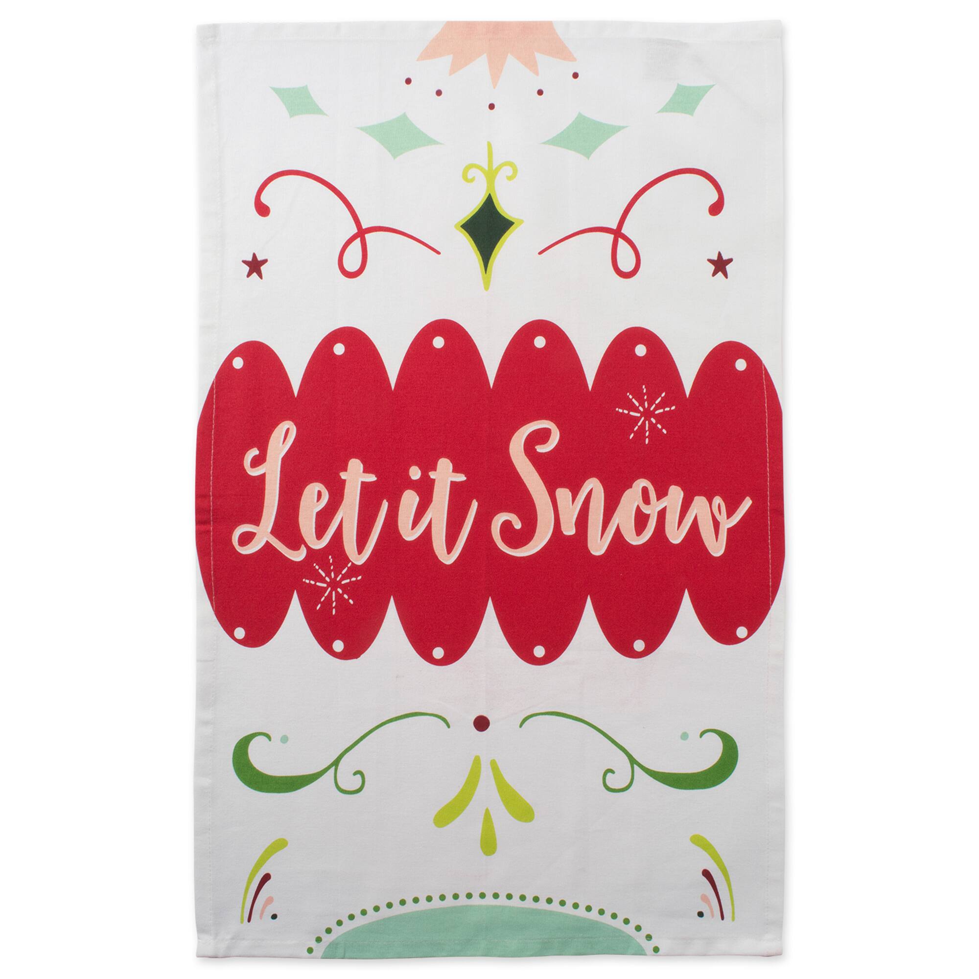 DII® Winter Wishes Holiday Dishtowel Set