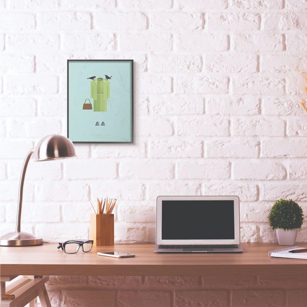 Stupell Industries The Birds Fashion Black Framed Wall Art