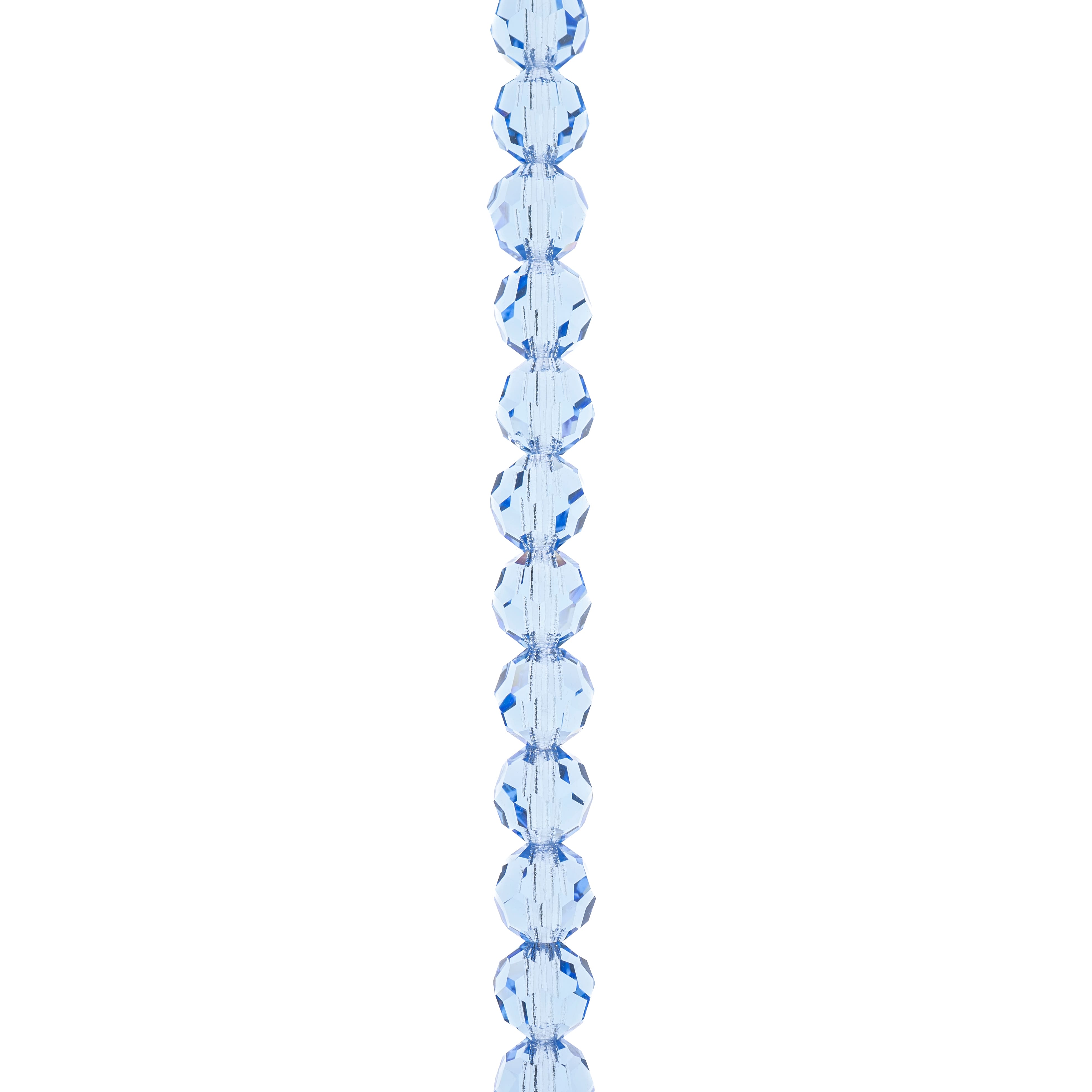 12 Pack: Preciosa Glass Crystal Round Beads, 6mm by Bead Landing™