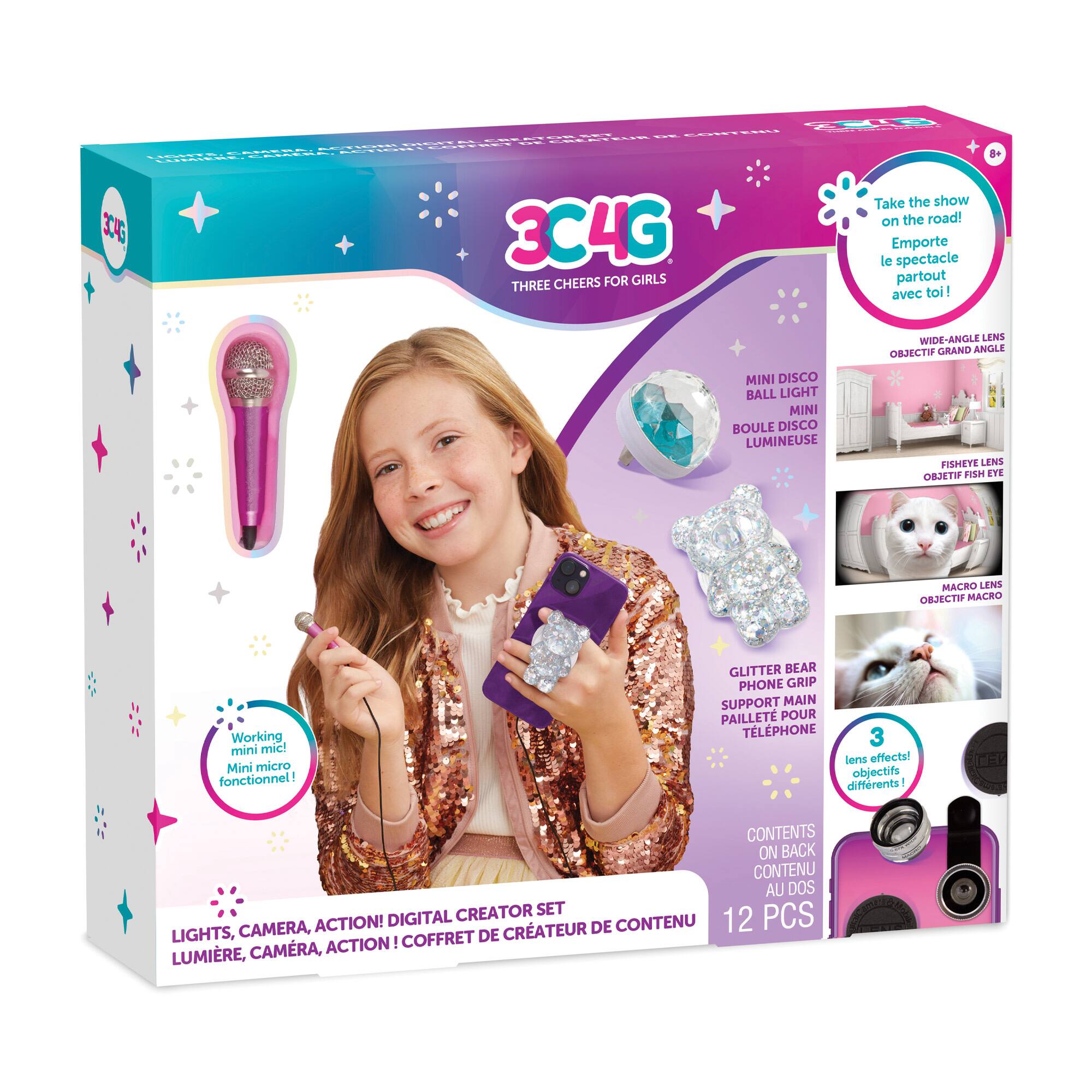 Make It Real™ 3C4G Lights, Camera, Action! Digital Creator Set