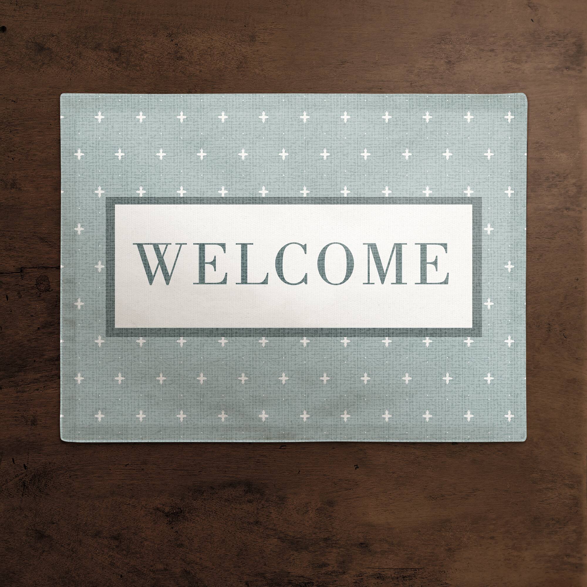 Welcome Plus Cotton Twill Placemat