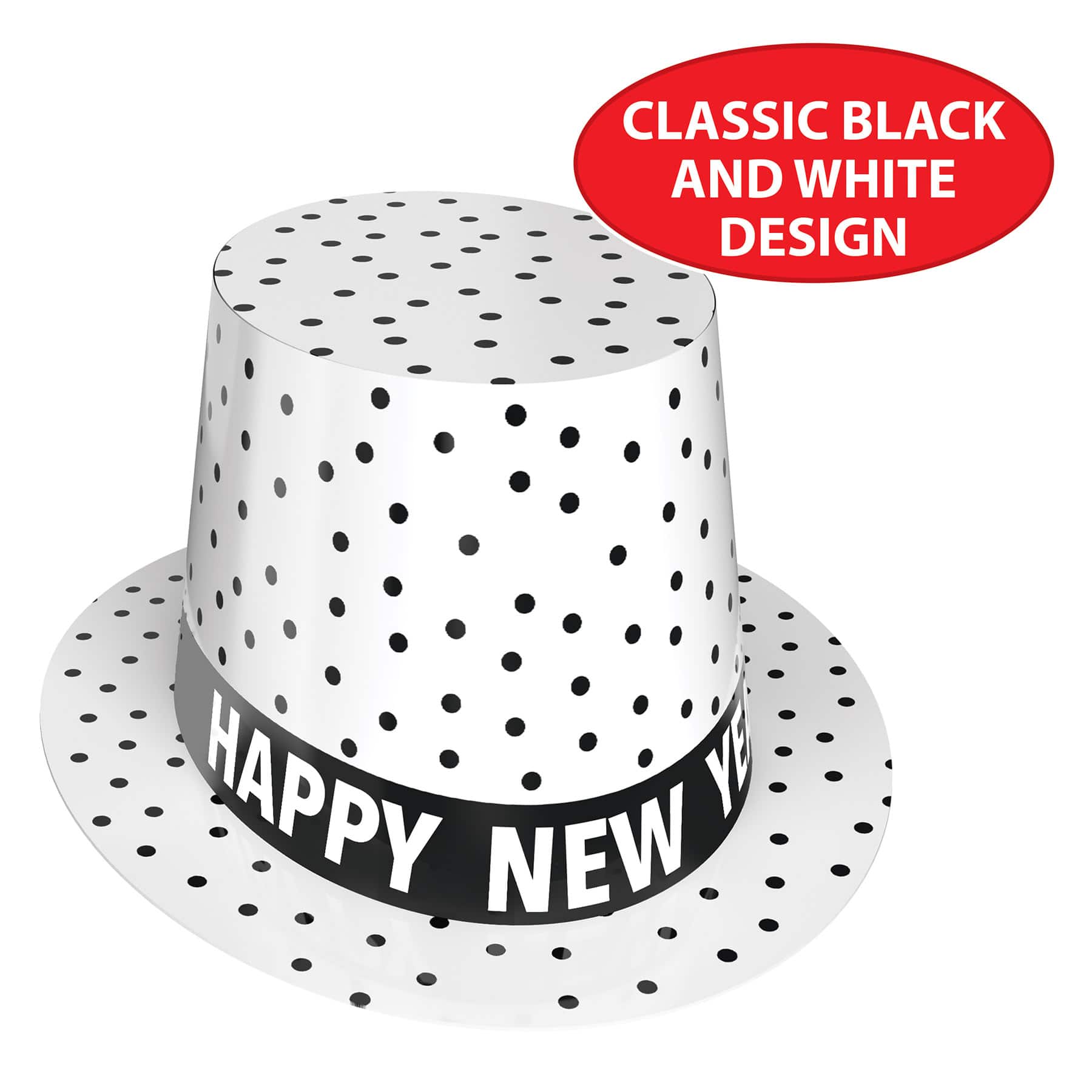 Beistle New Year Tux Hi-Hats, 25ct.