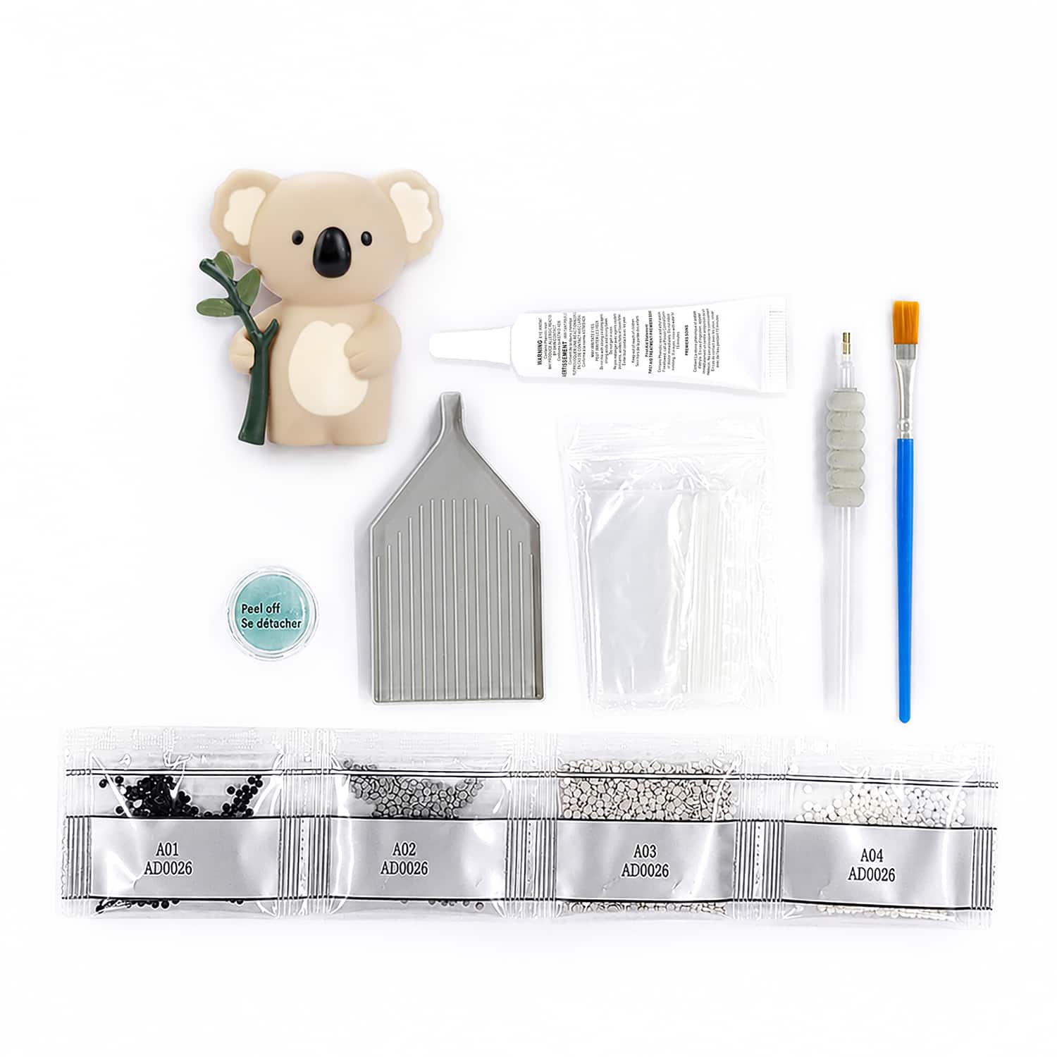 3.25" Koala Mystery Diamond Art Kit by Make Market®