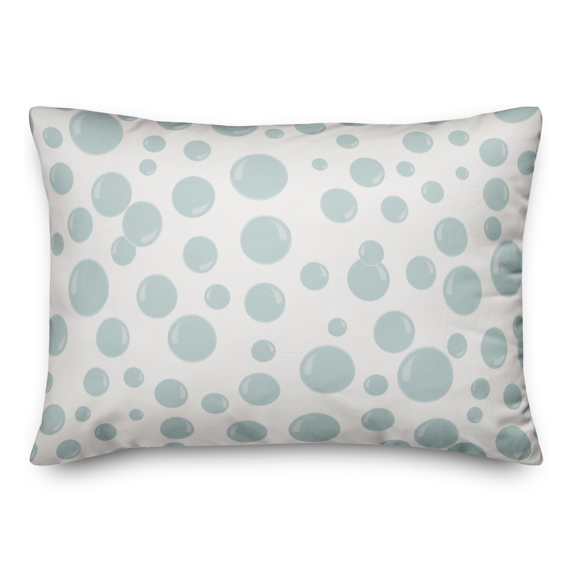 Bubbles All Over Throw Pillow