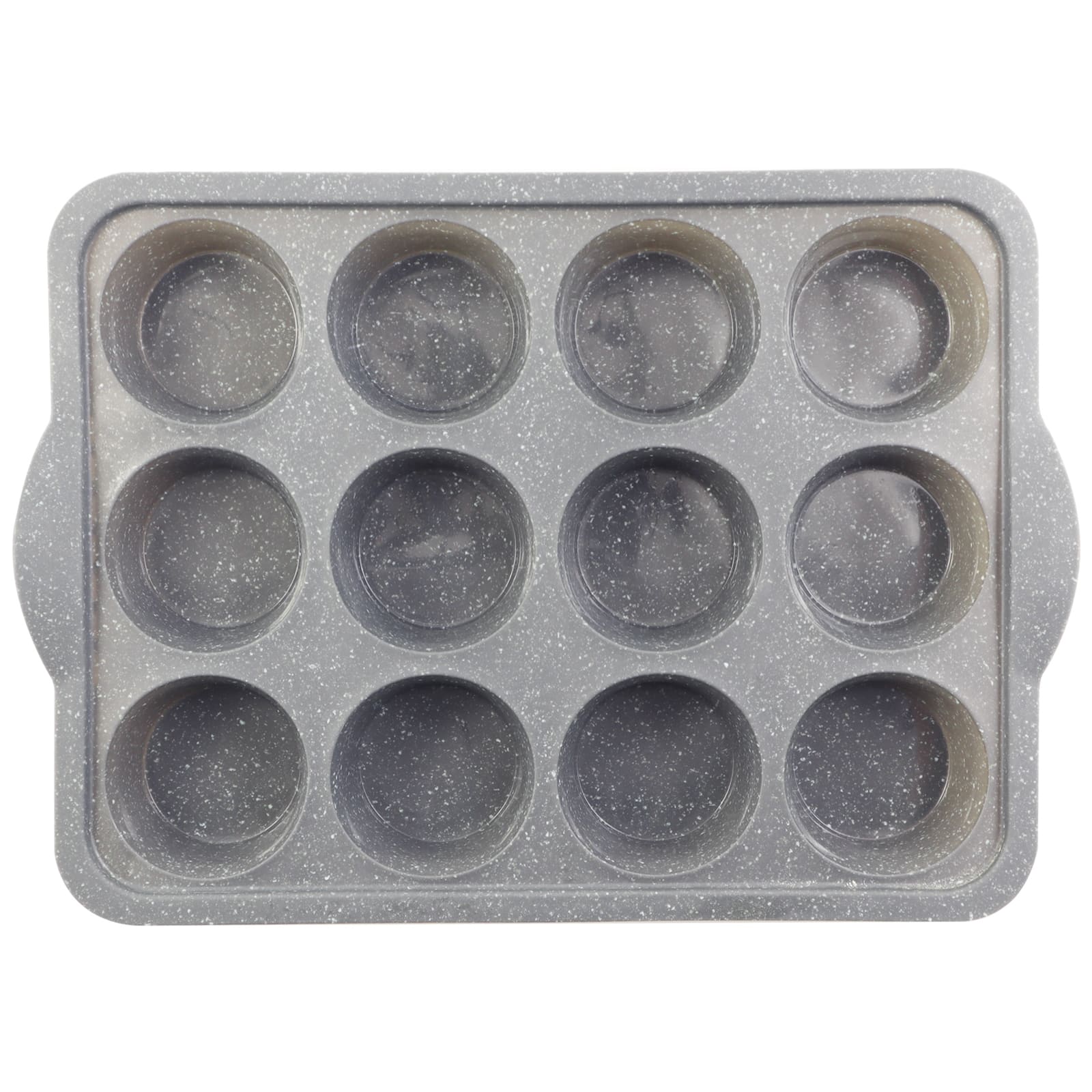 12-Cavity Metal-Reinforced Silicone Muffin Pan by Makery®