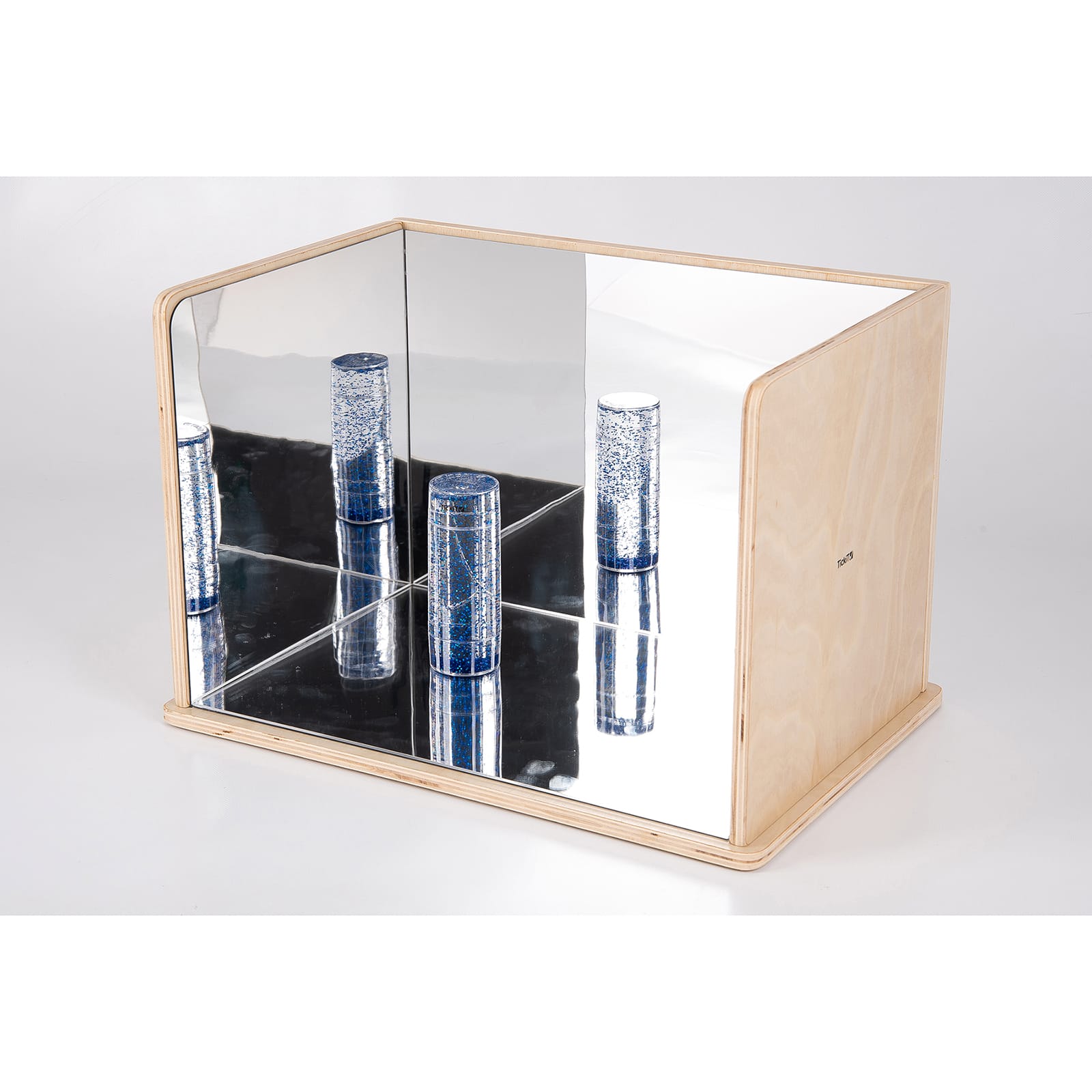 TickiT® Clear Wooden Framed Acrylic Exploratory Mirror