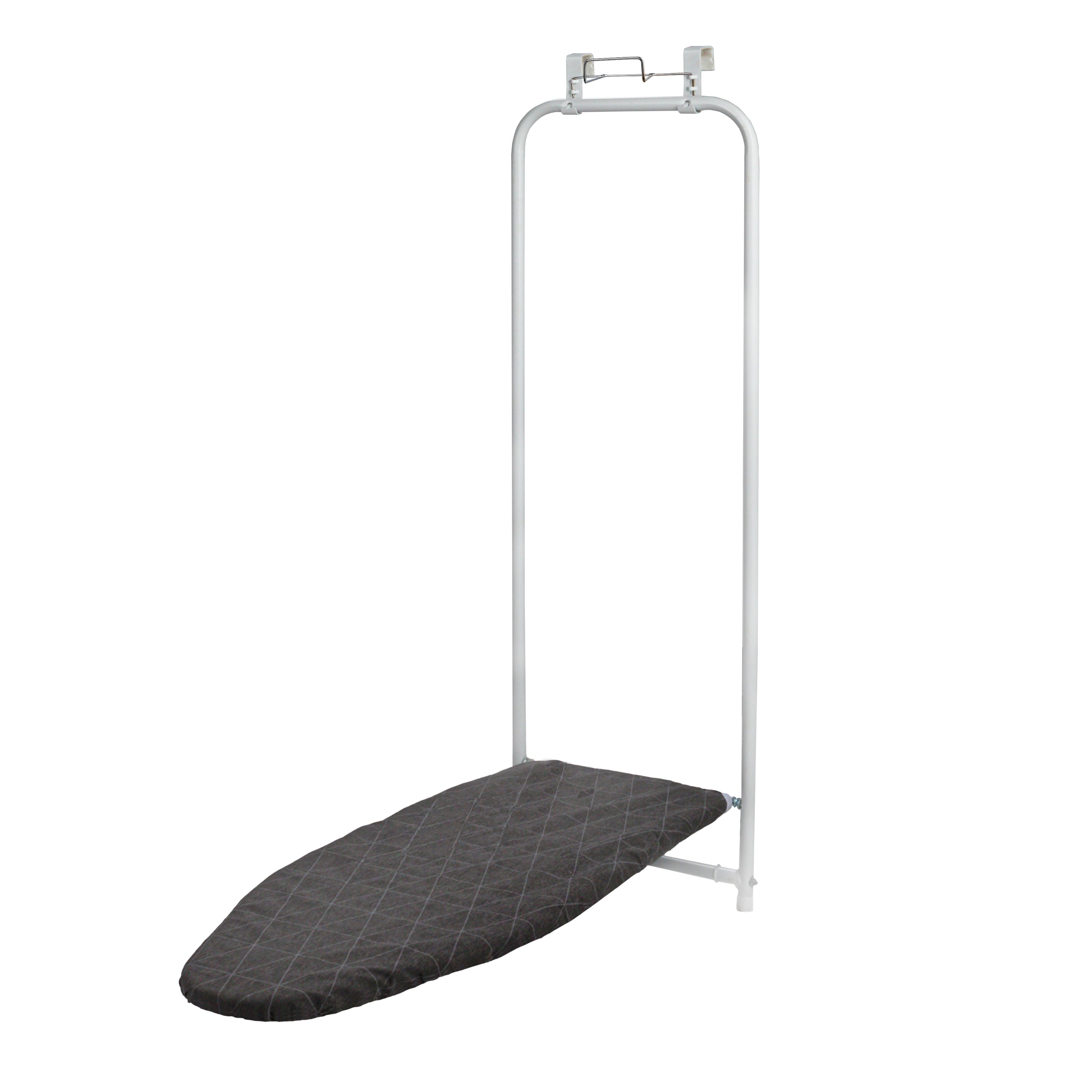 Household Essentials Charcoal & White Over the Door Ironing Board