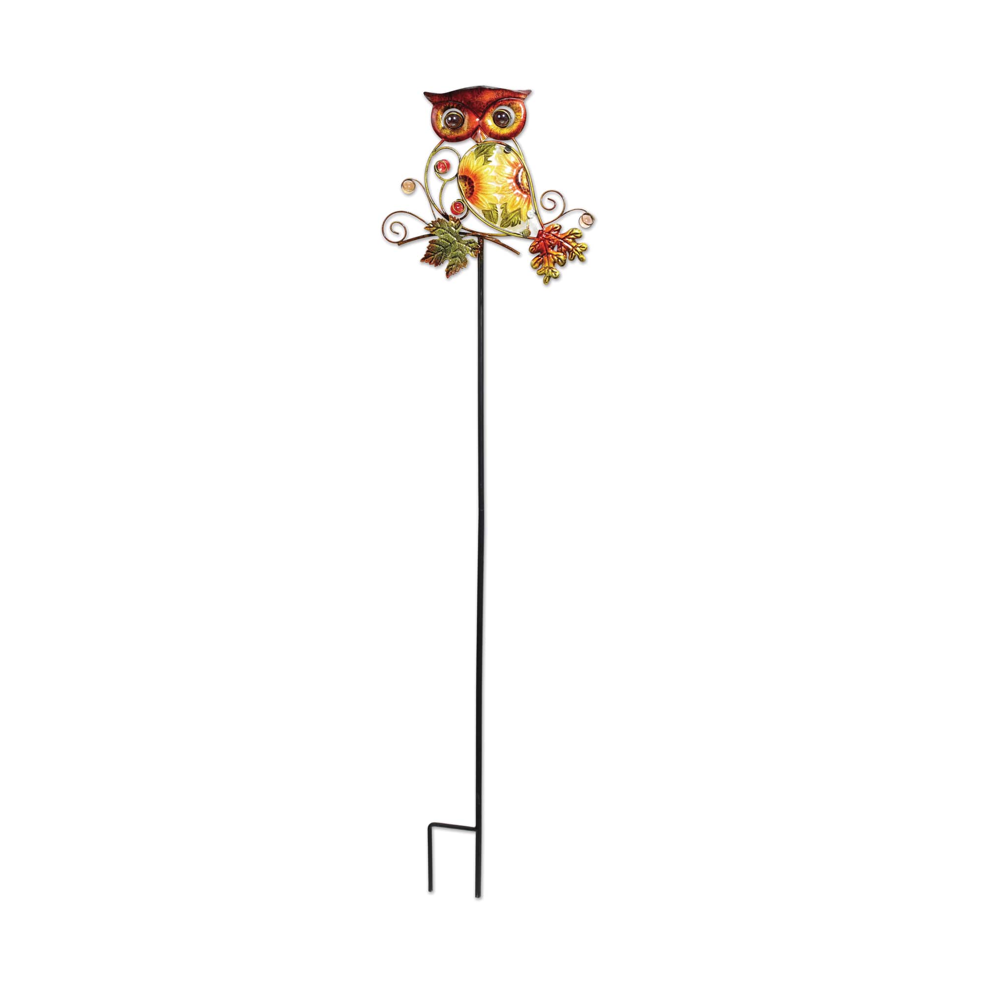 Sunset Vista Designs® 42.5" Whimsical Fall Owl Stake Décor