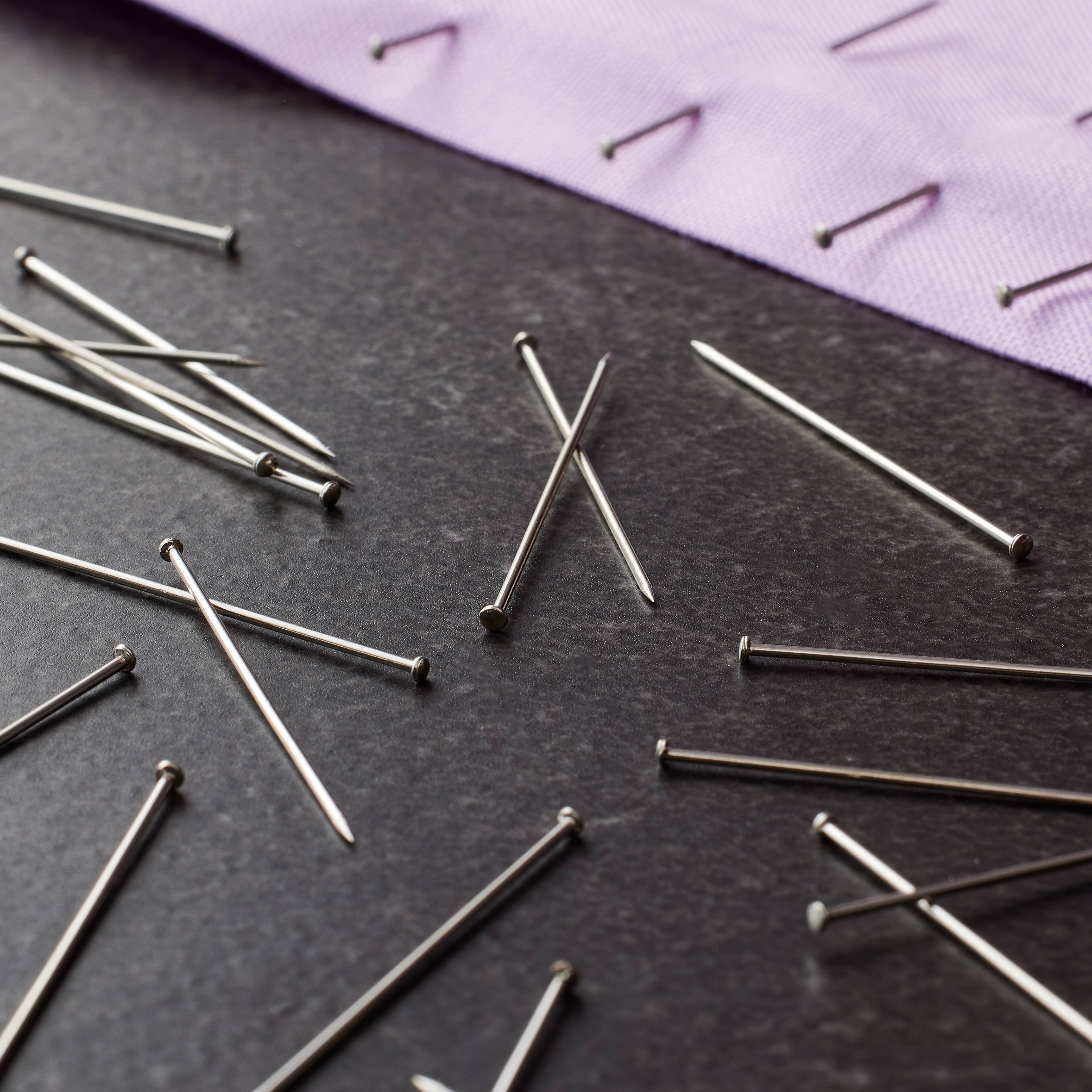 12 Packs: 350 ct. (4,200 total) 1.25" Dressmaker Pins by Loops & Threads™
