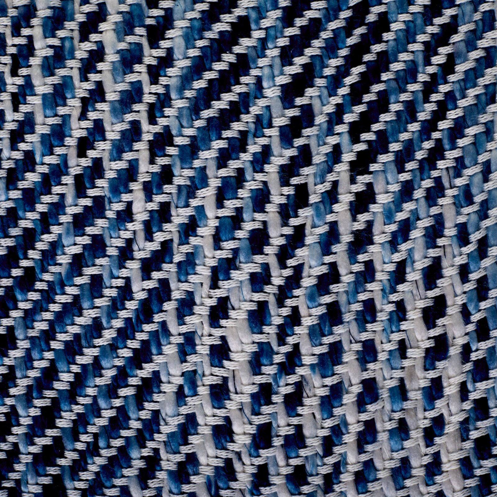 DII® Blue Tone Diagonal Stripe Acrylic Throw
