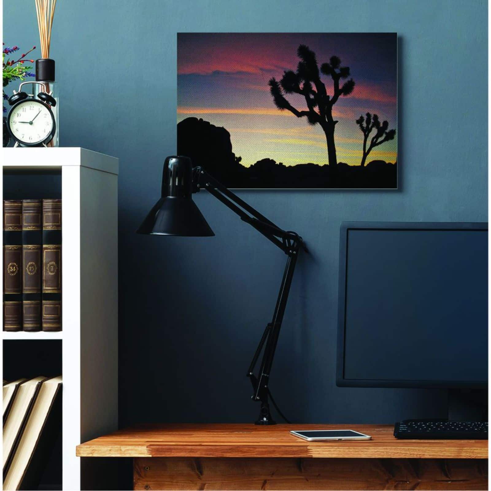Stupell Industries Desert Tree Sunset Silhouette Photograph Canvas Wall Art