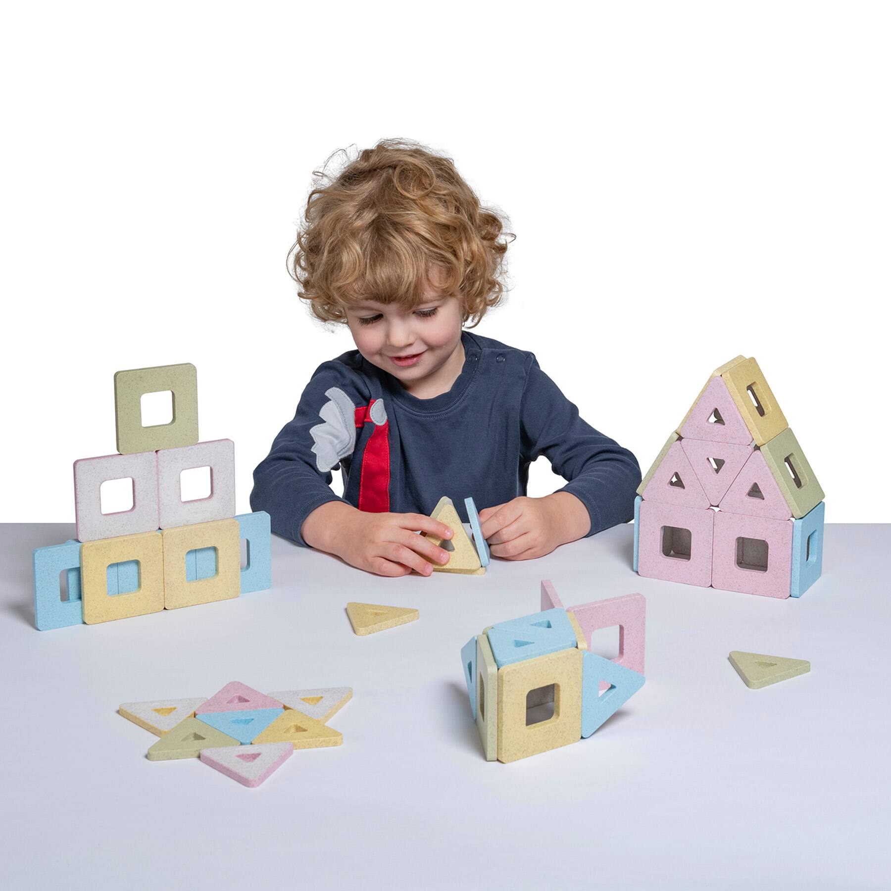 Polydron® KinderMag Pastel Construction Play Set