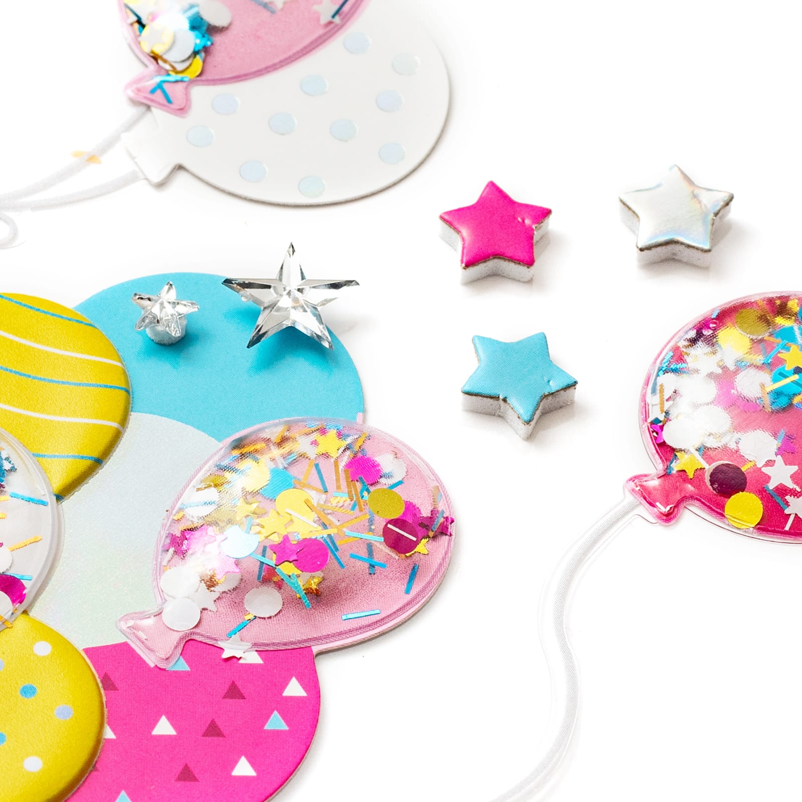 12 Pack: Birthday Balloon Stickers by Recollections™
