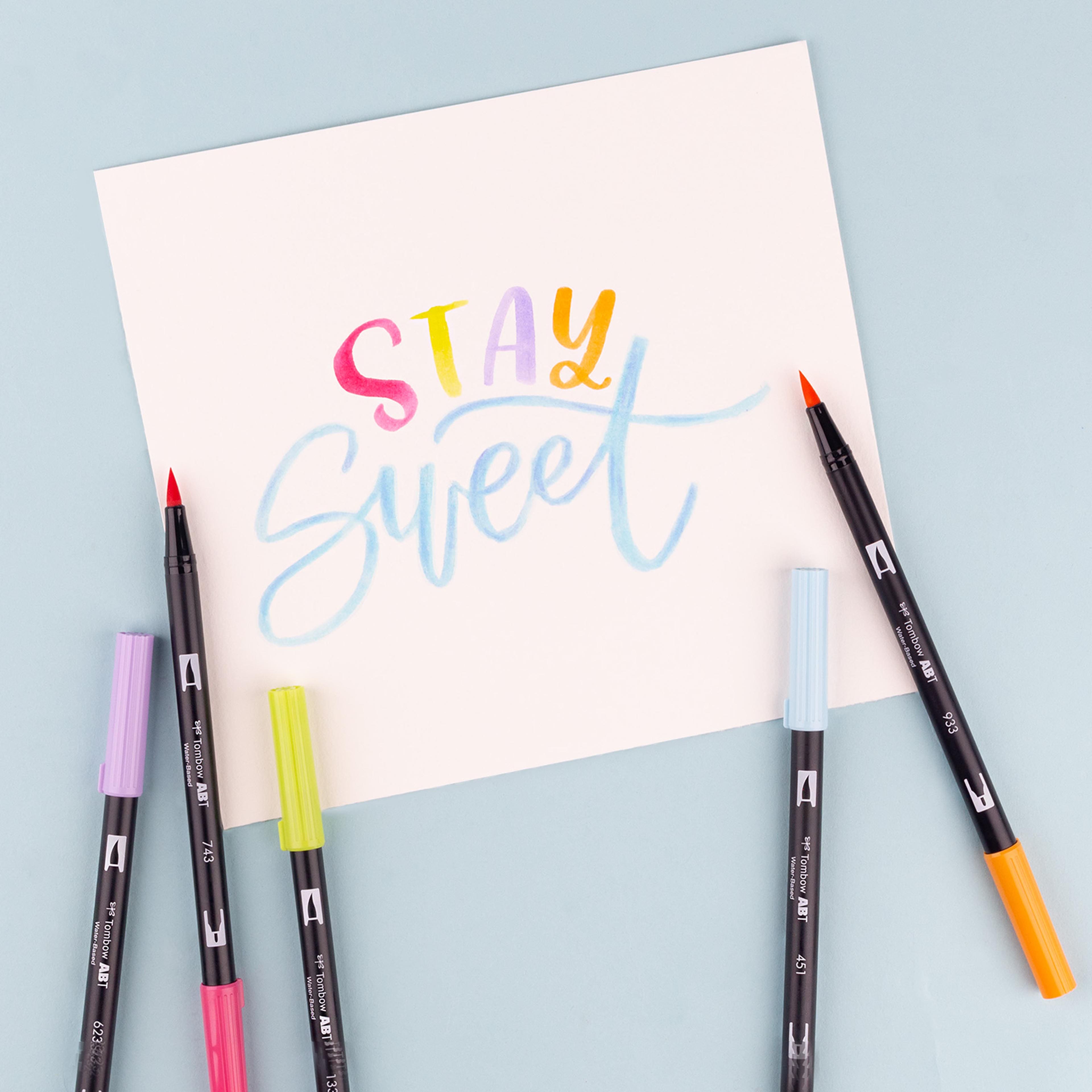 Tombow Yay Sorbet Dual Brush Pens