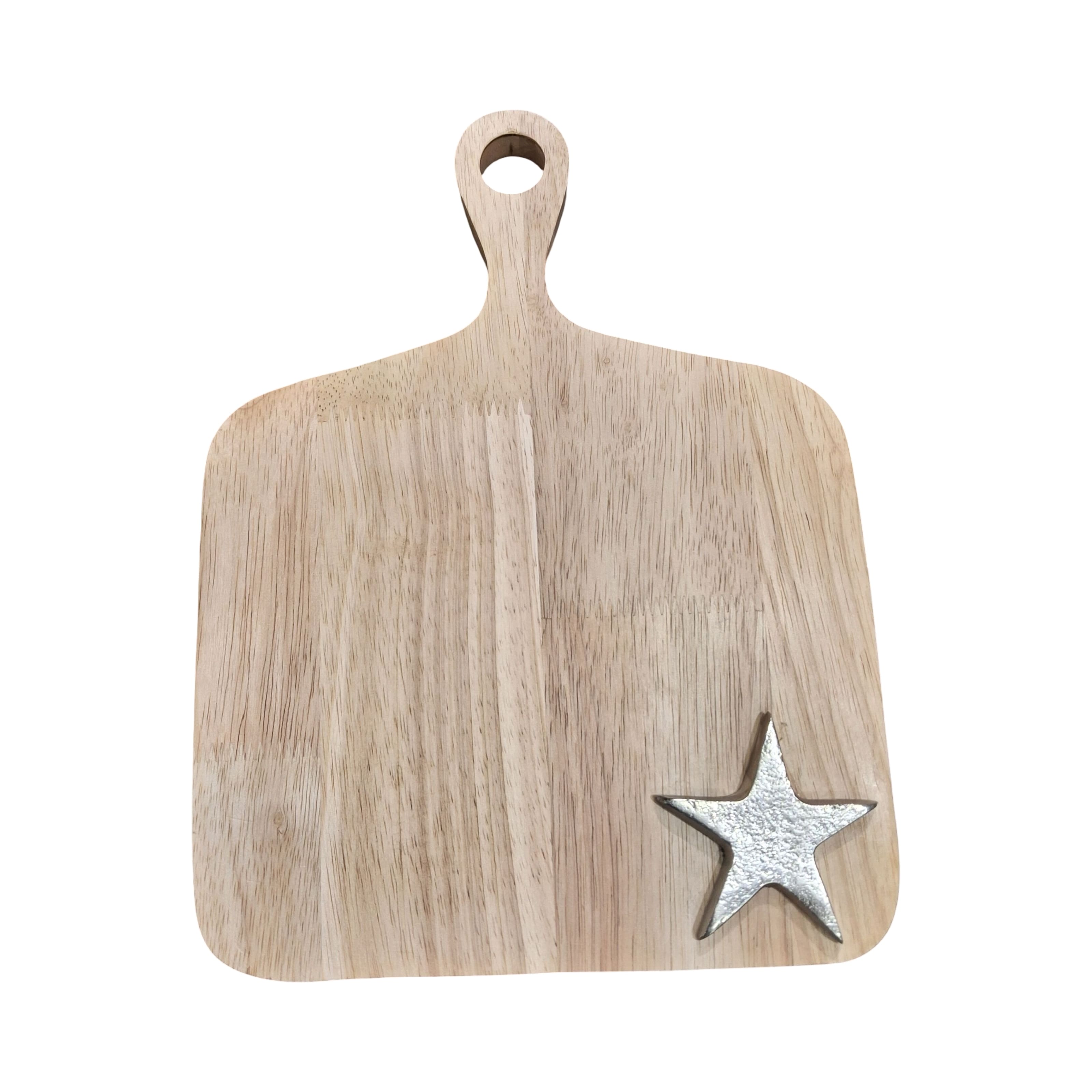 Red, White & Blue 12" Wooden Board with Metal Star by Celebrate It™