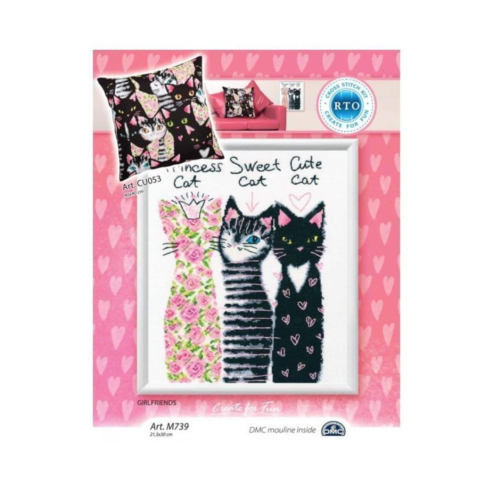RTO Cross-stitch Kit "Girlfriends"