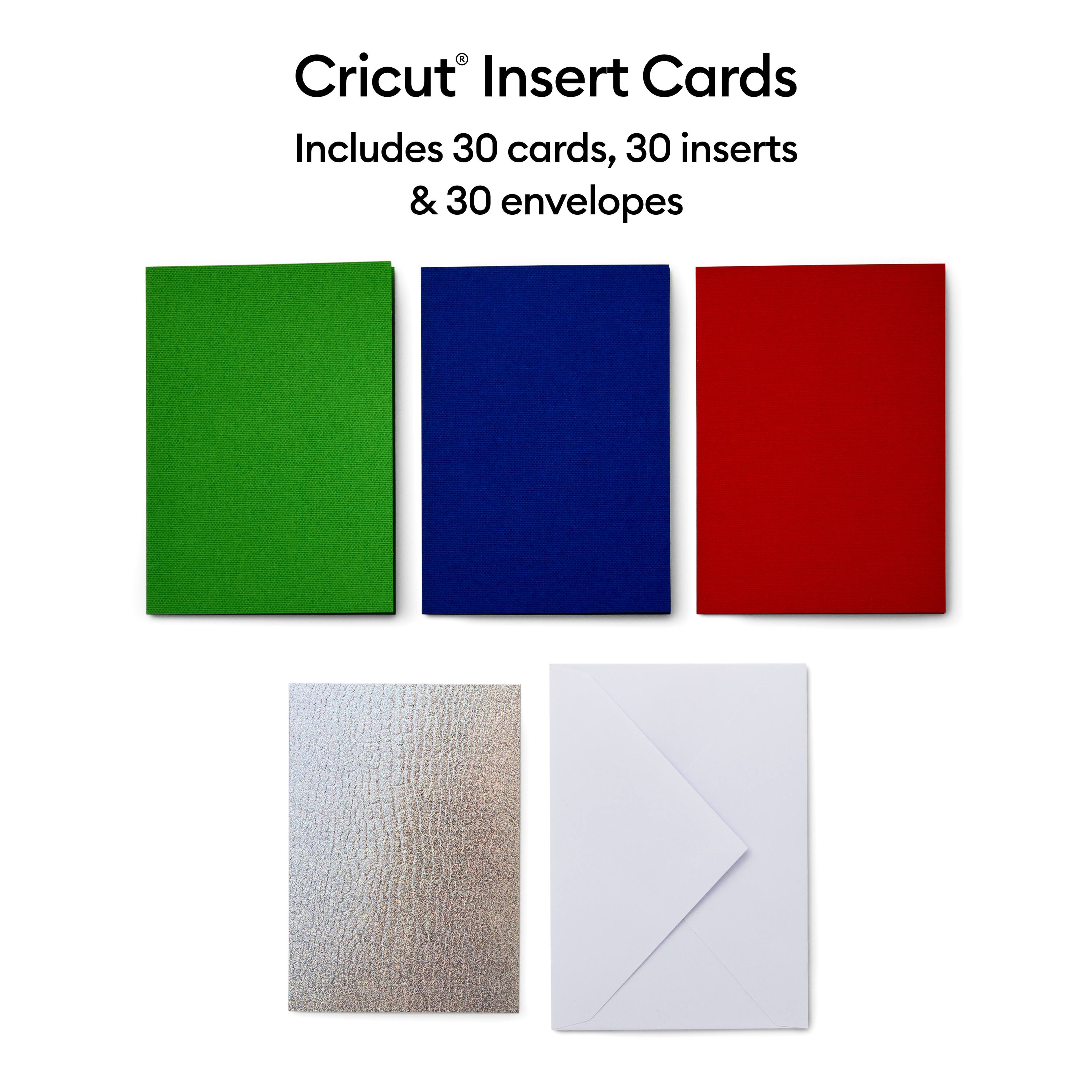 Cricut® R40 Insert Cards, Rainbow Scales Sampler