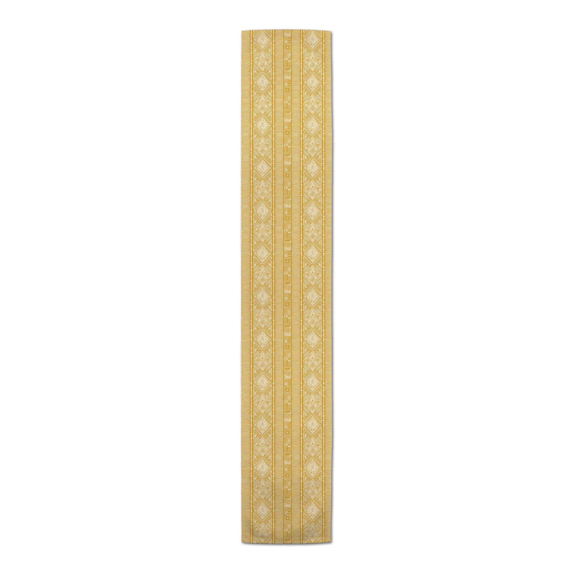 Dotted Boho Pattern Indoor/Outdoor Table Runner