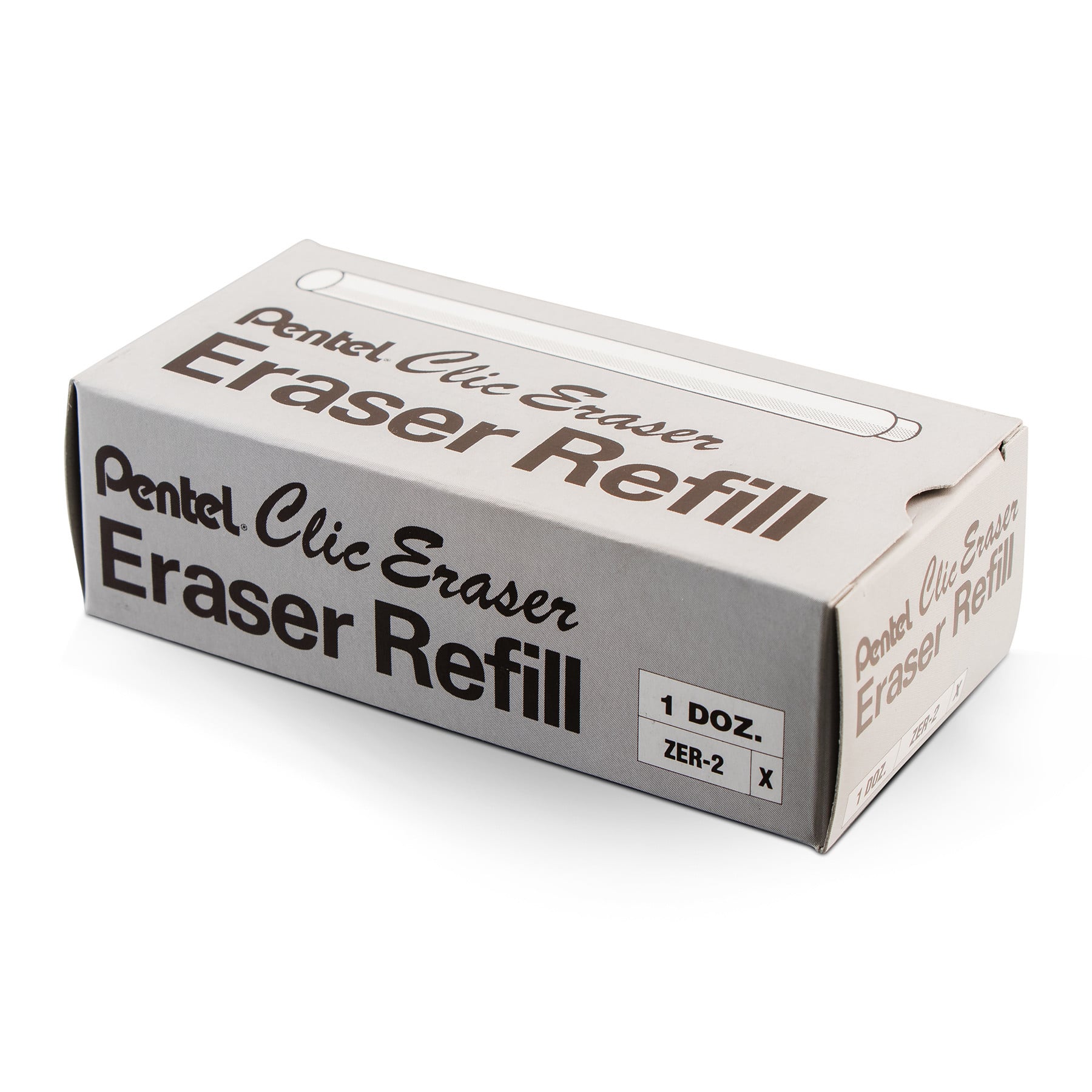 Pentel® Refill Erasers for Clic Eraser, 12 Packs of 2