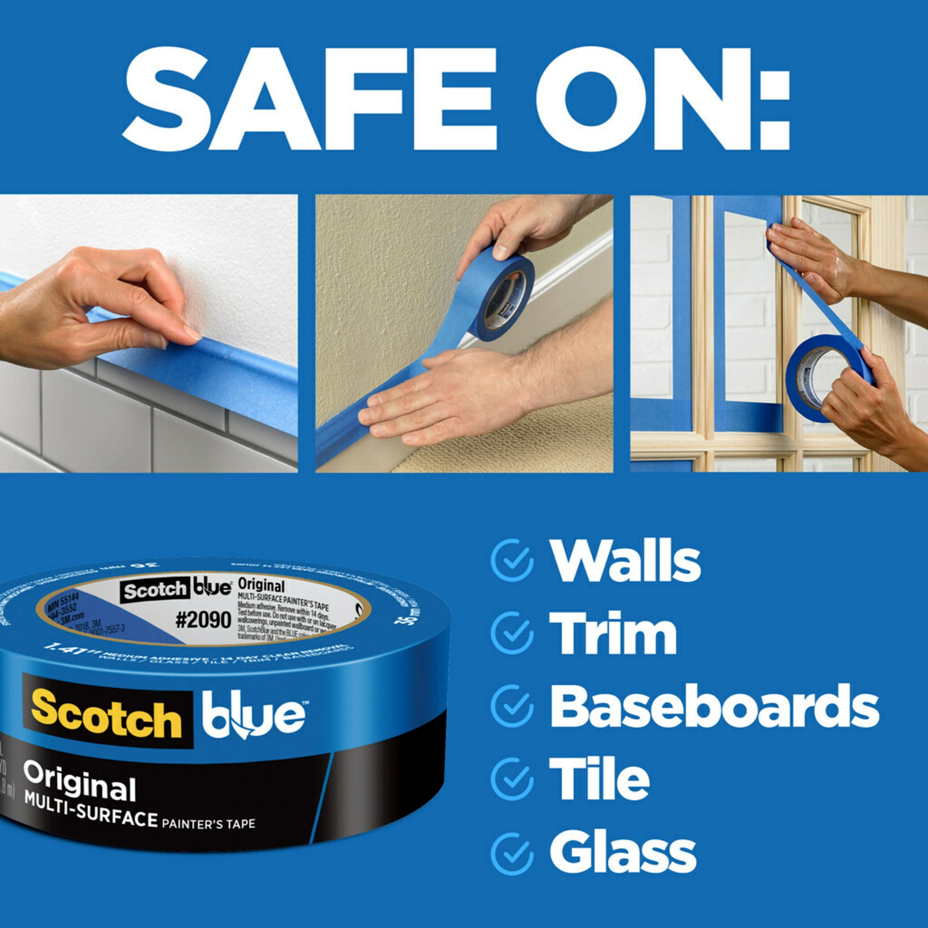 Scotch Blue™ 0.94" x 60yd. Original Painter's Tape 2090-24CP