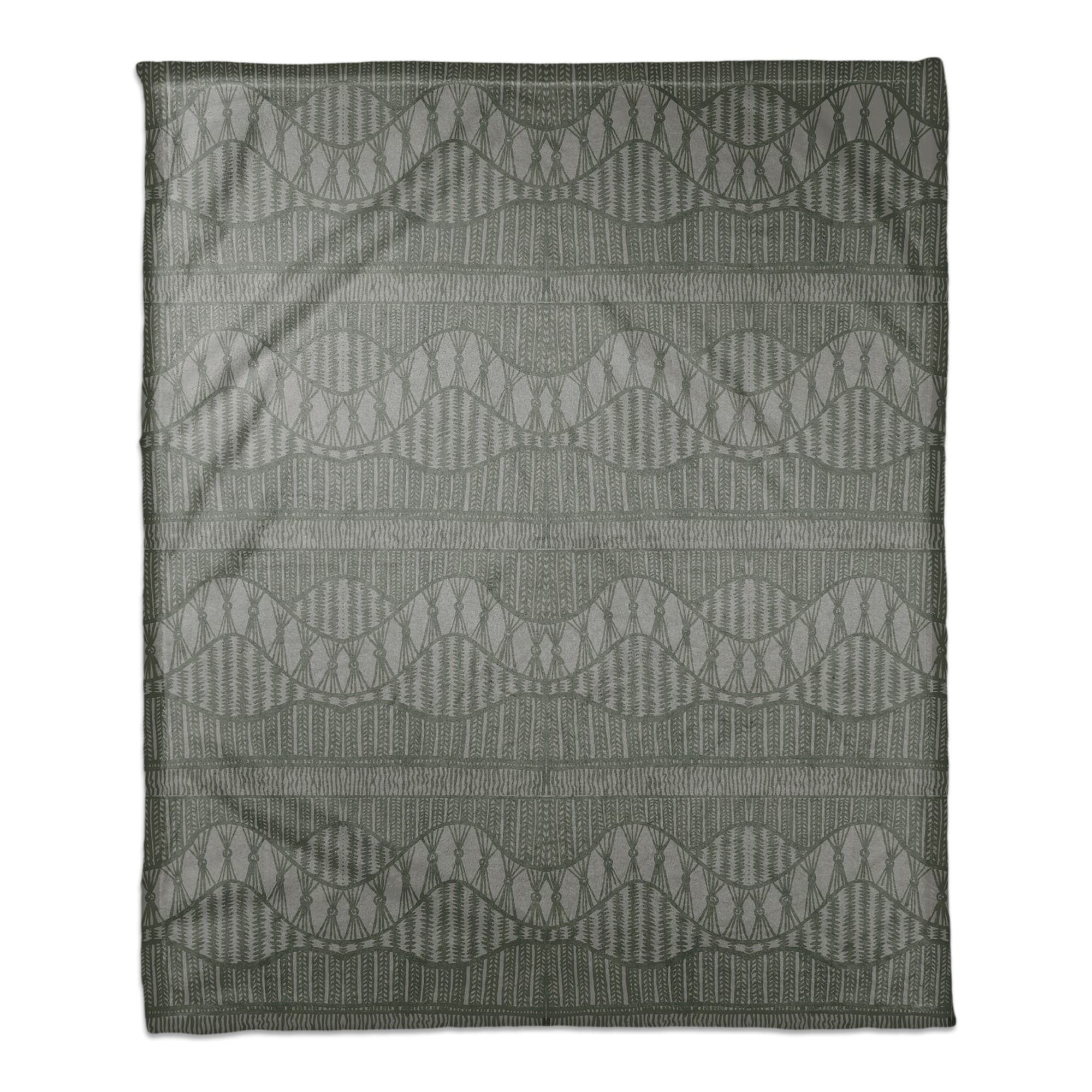 Lace Pattern Coral Fleece Blanket