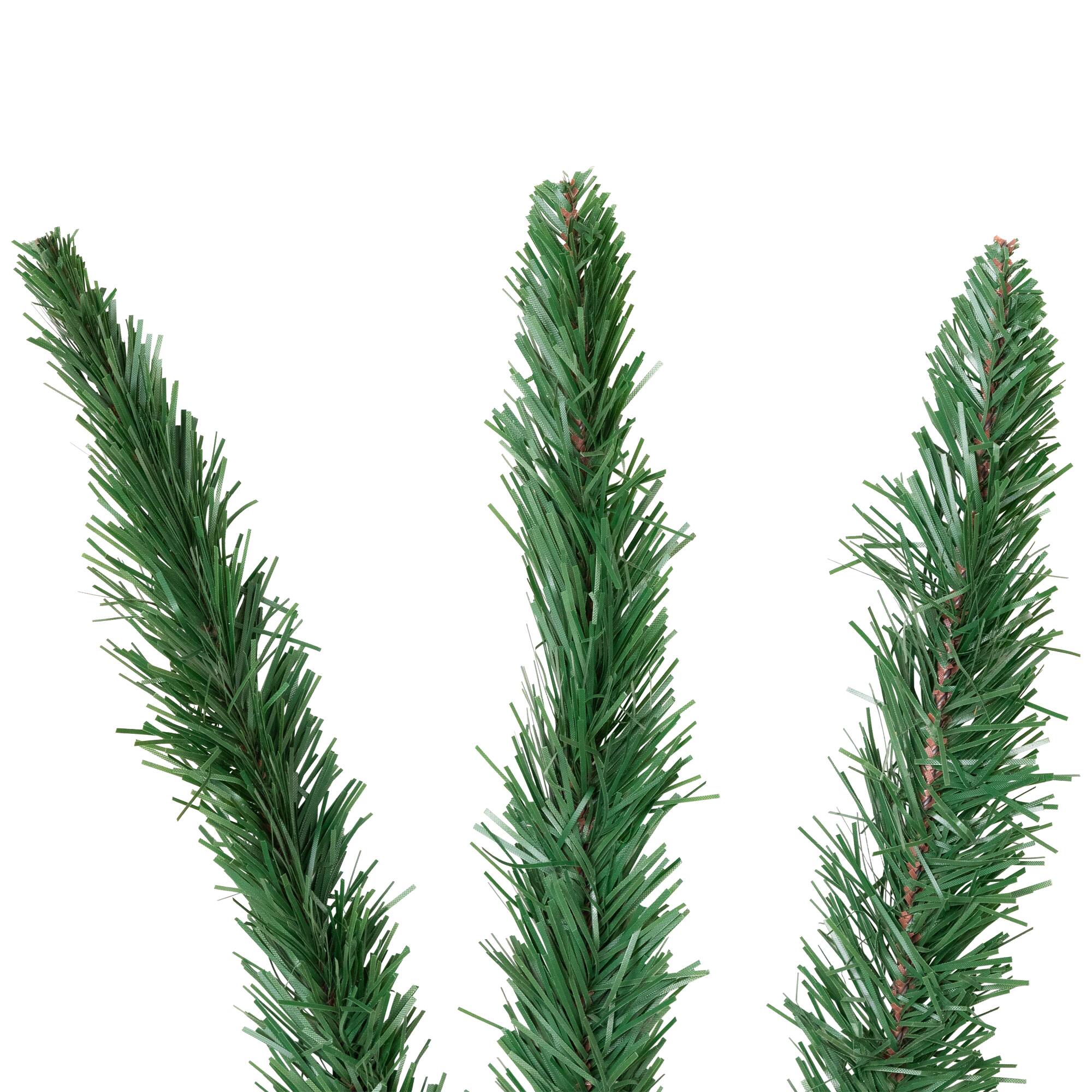 60" Green Pine Artificial Christmas Teardrop Swag