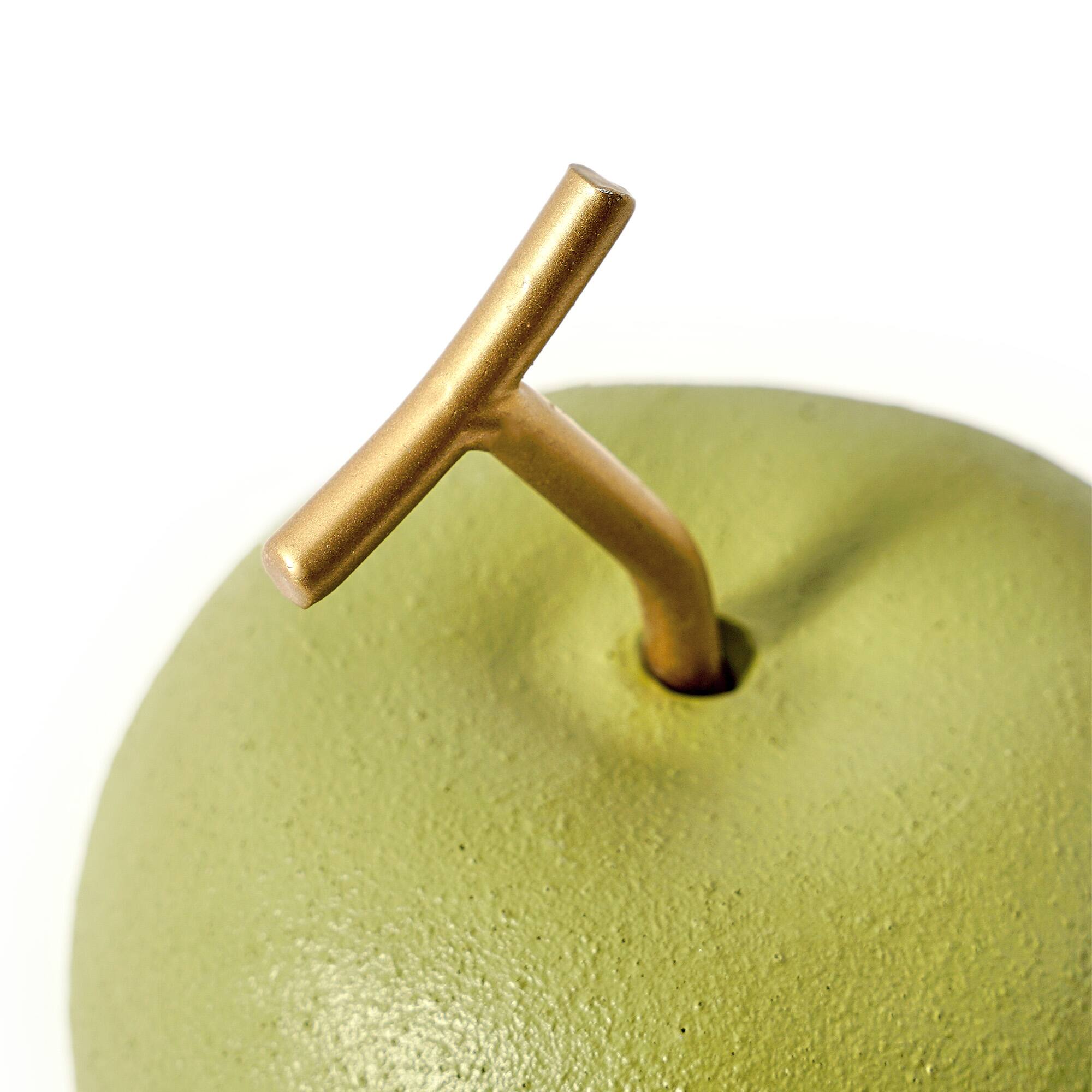 American Art Décor Green Fruit Tabletop Apple & Pear Set