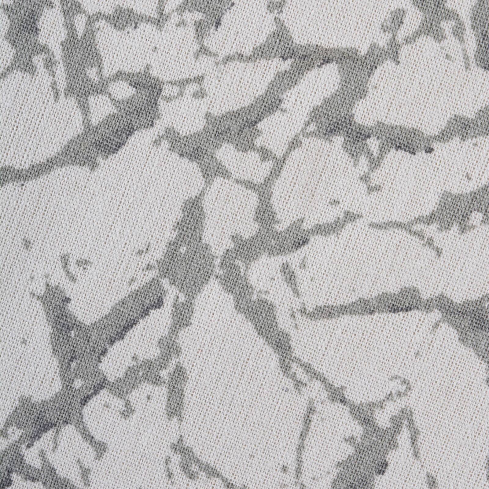 DII® Large Round Marble White Polyester Bin